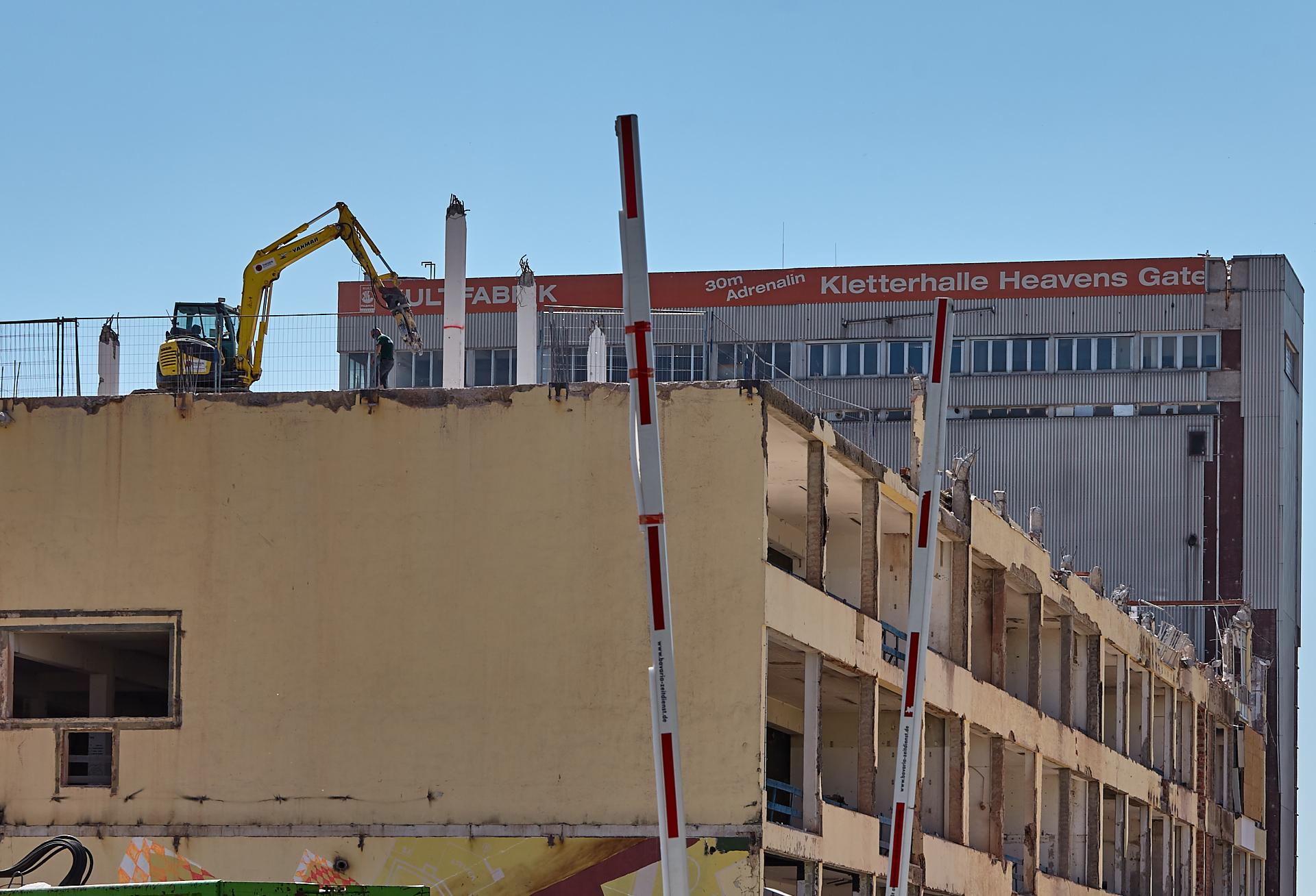 04.06.2014 - Die KULTFABRIK wird abgerissen