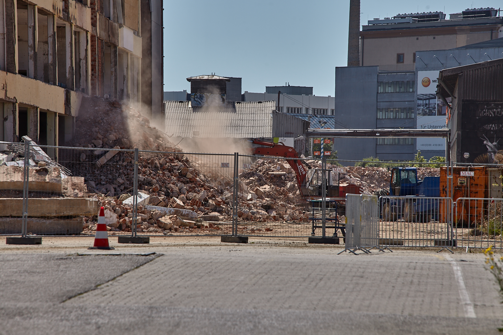 04.06.2014 - Die KULTFABRIK wird abgerissen