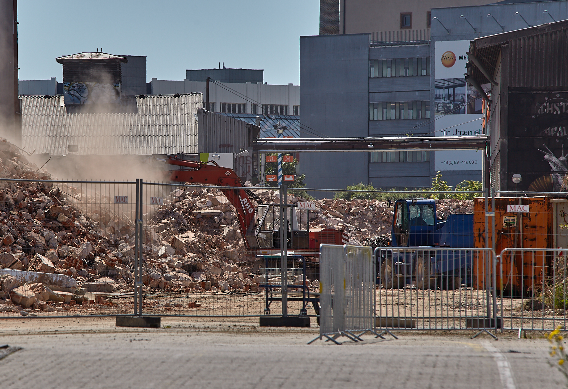 04.06.2014 - Die KULTFABRIK wird abgerissen