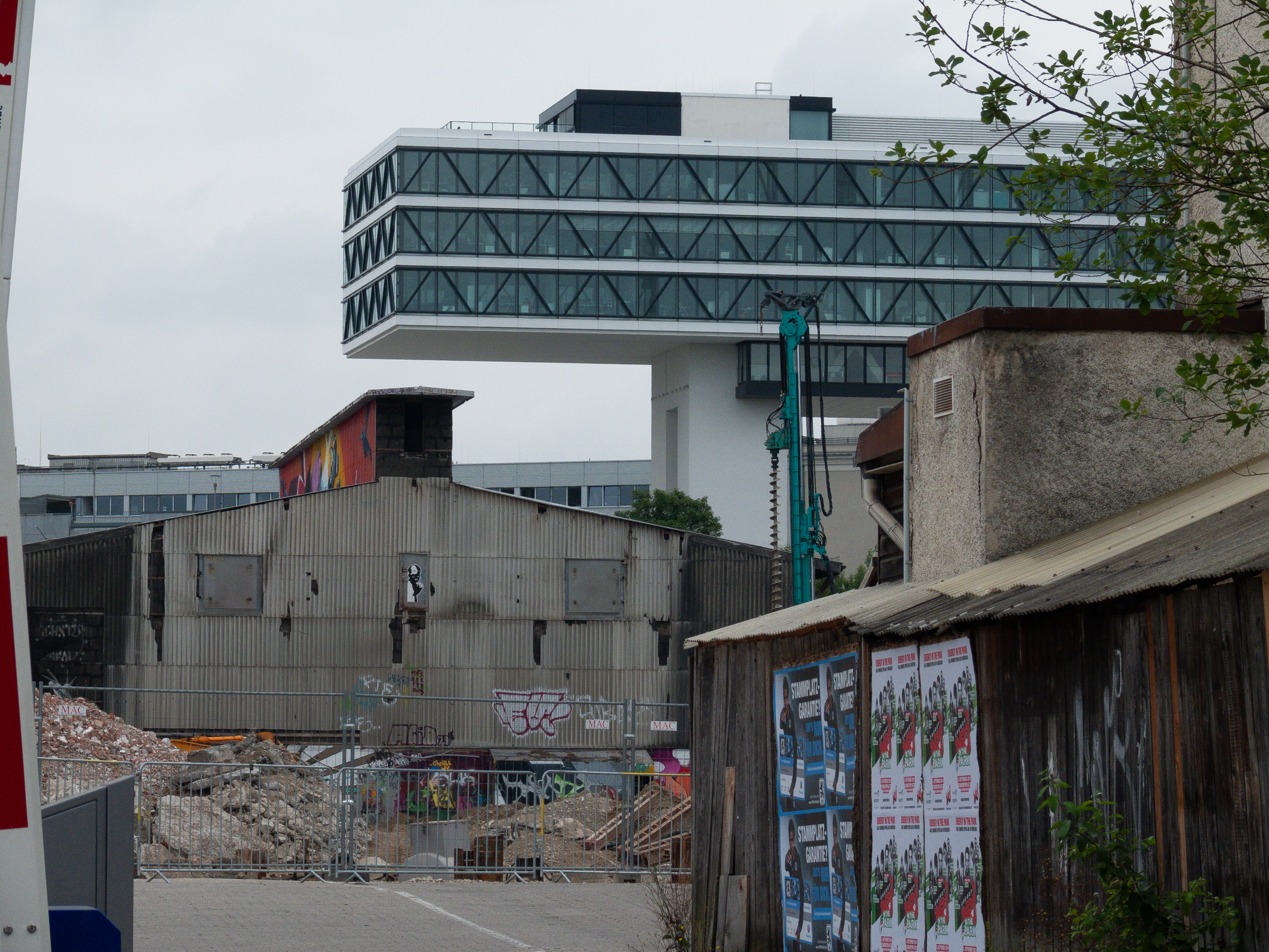 29.07.2019 - Das WERK 3 wird (um-)gebaut