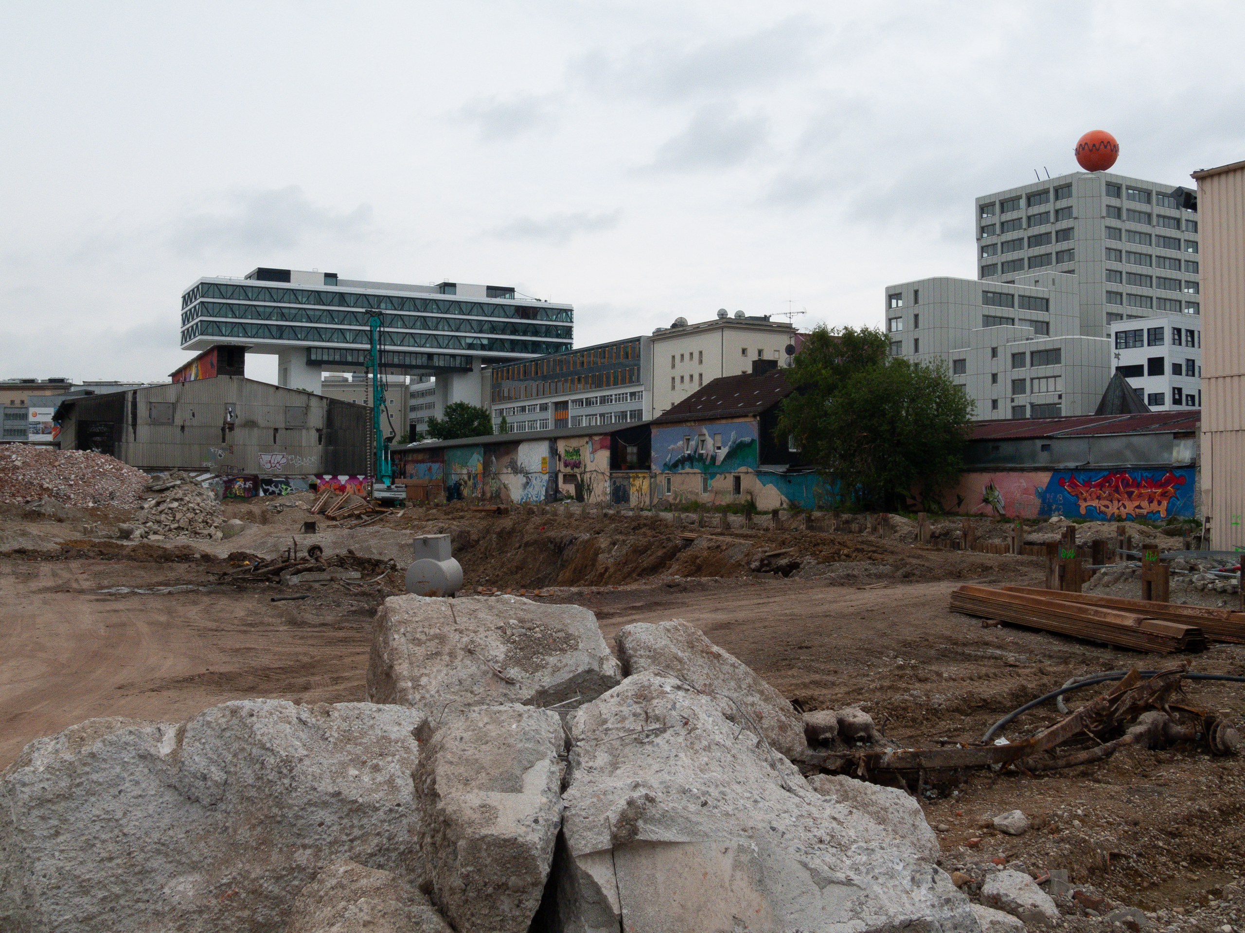 29.07.2019 - Das WERK 3 wird (um-)gebaut