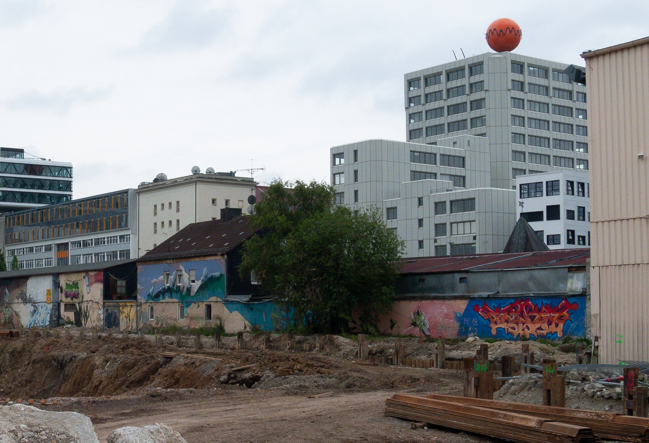 29.07.2019 - Das WERK 3 wird (um-)gebaut