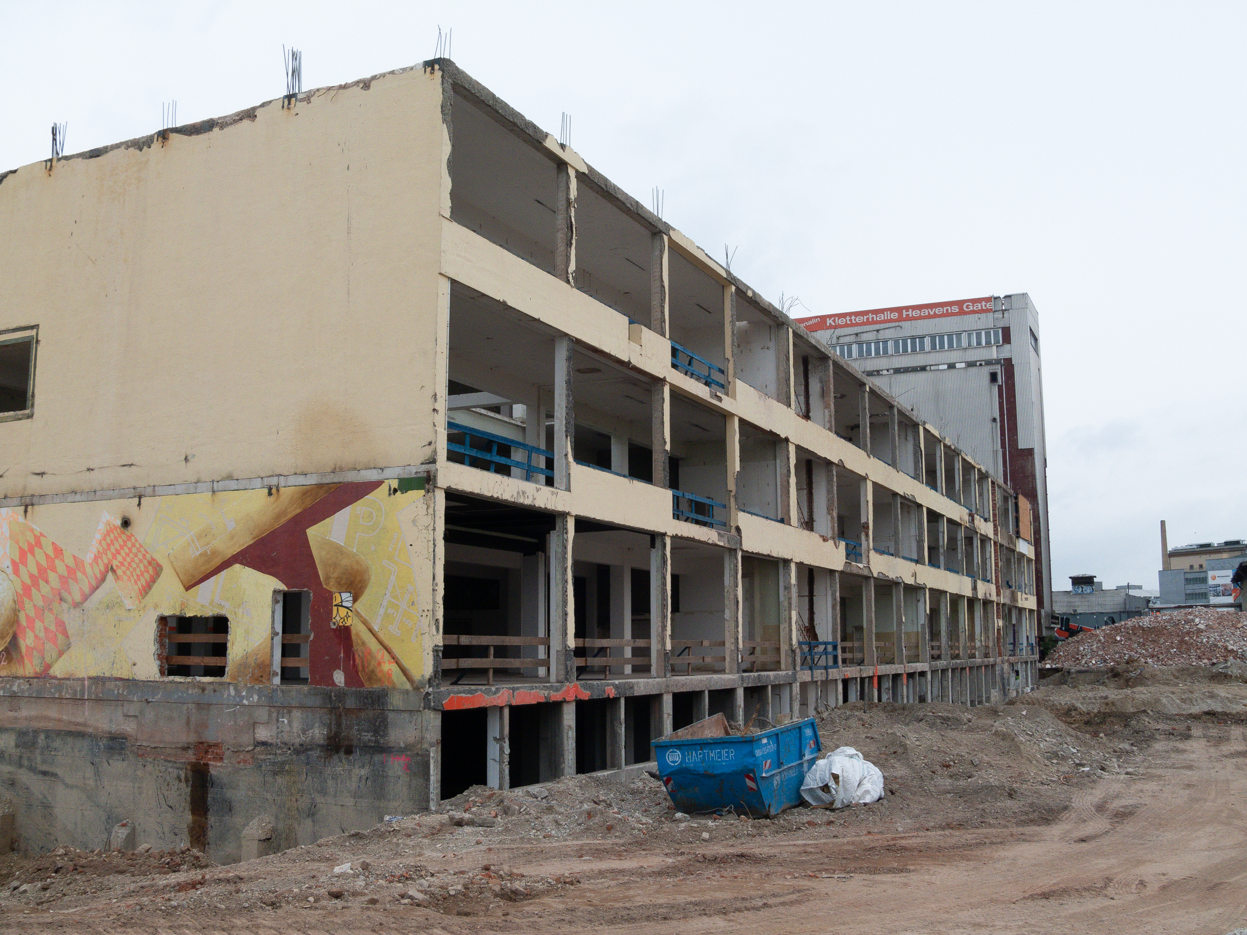 29.07.2019 - Das WERK 3 wird (um-)gebaut