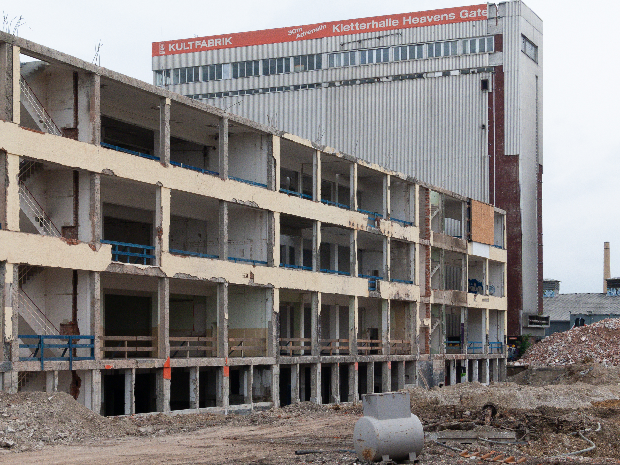29.07.2019 - Das WERK 3 wird (um-)gebaut