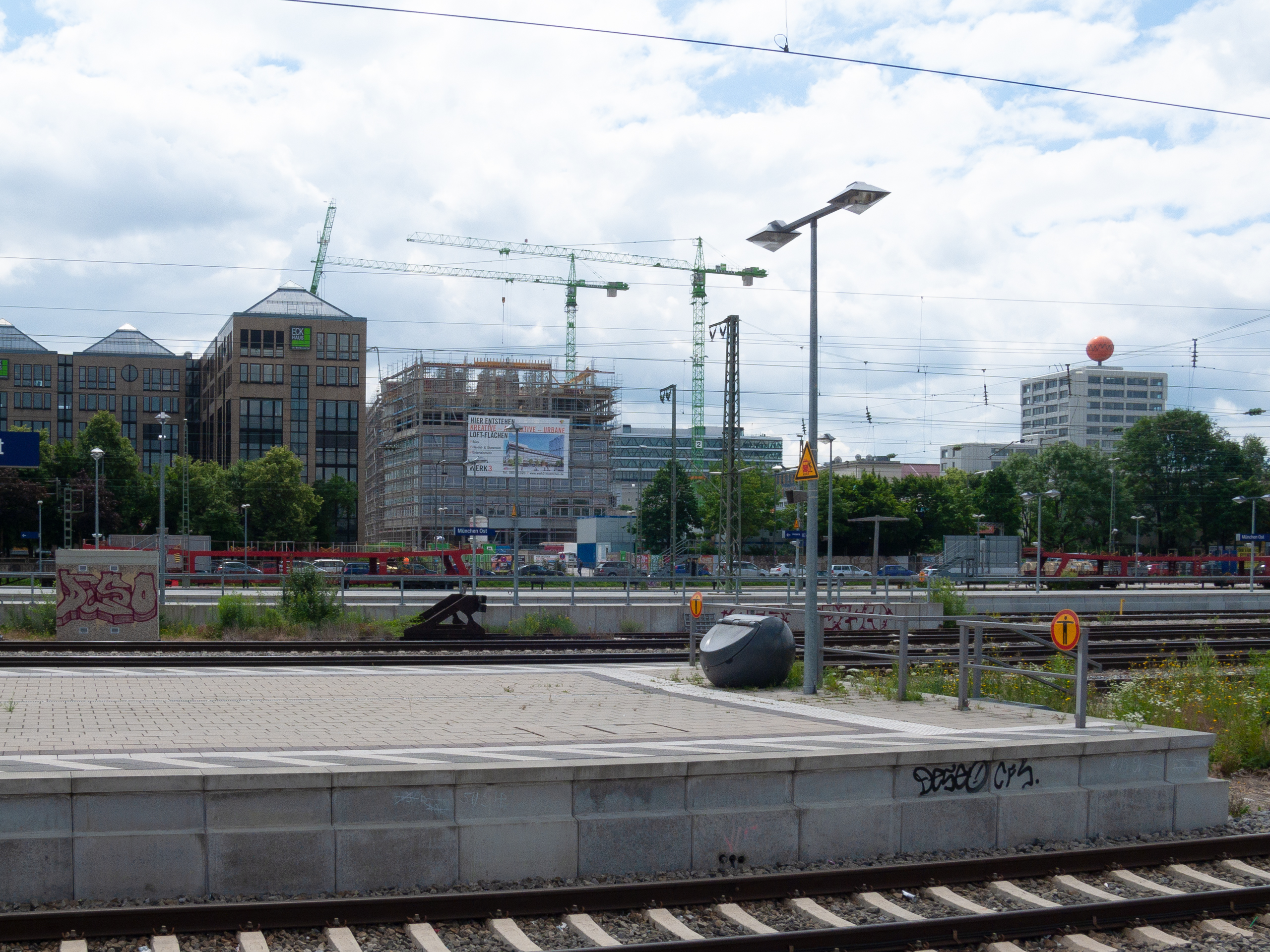 24.06.2015 - Das WERK 3 entsteht und die dazugehörende Tiefgarage