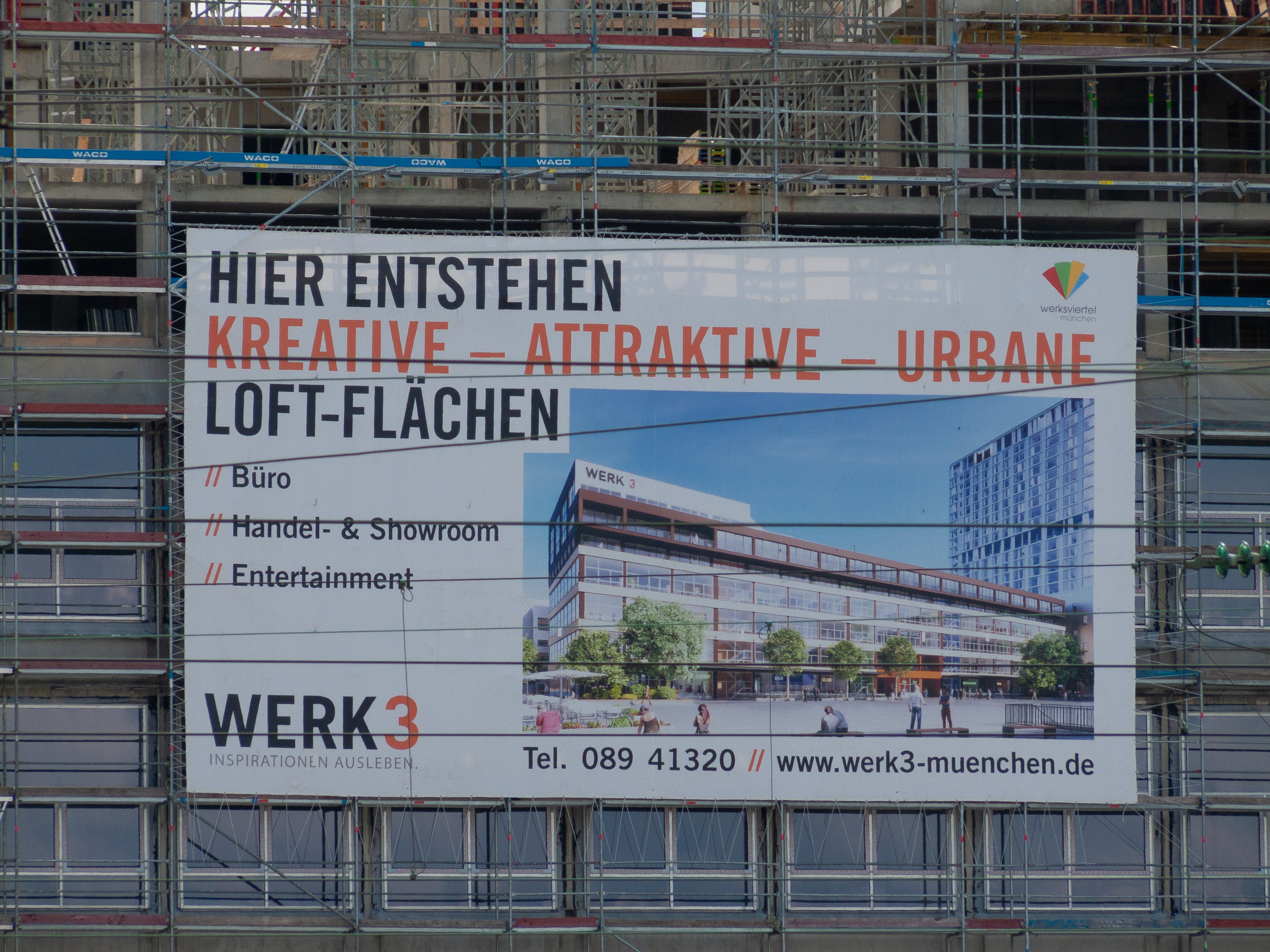 24.06.2015 - Das WERK 3 entsteht und die dazugehörende Tiefgarage