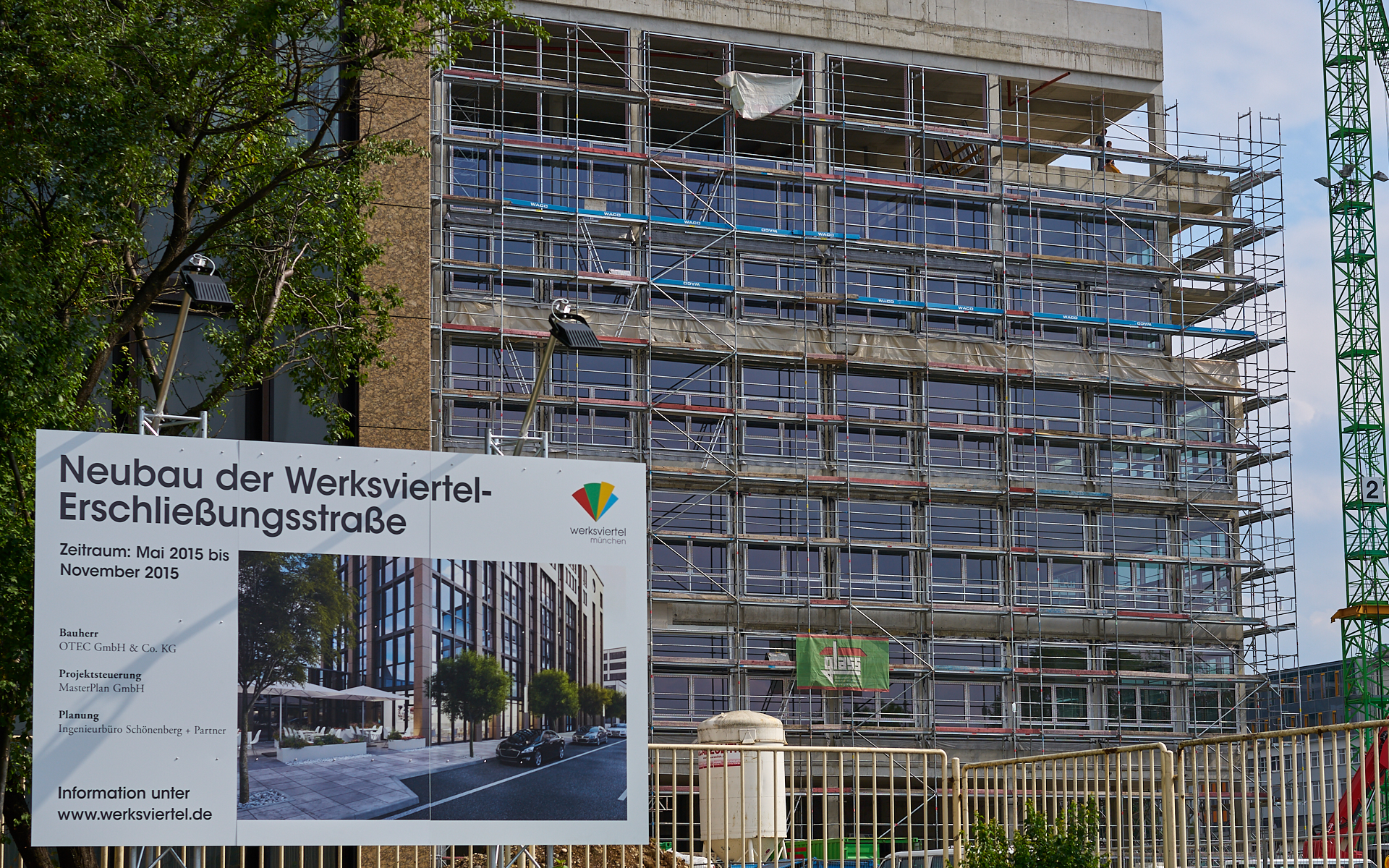 18.08.2015 -  Baustelle Werksgelände und WERK 3
