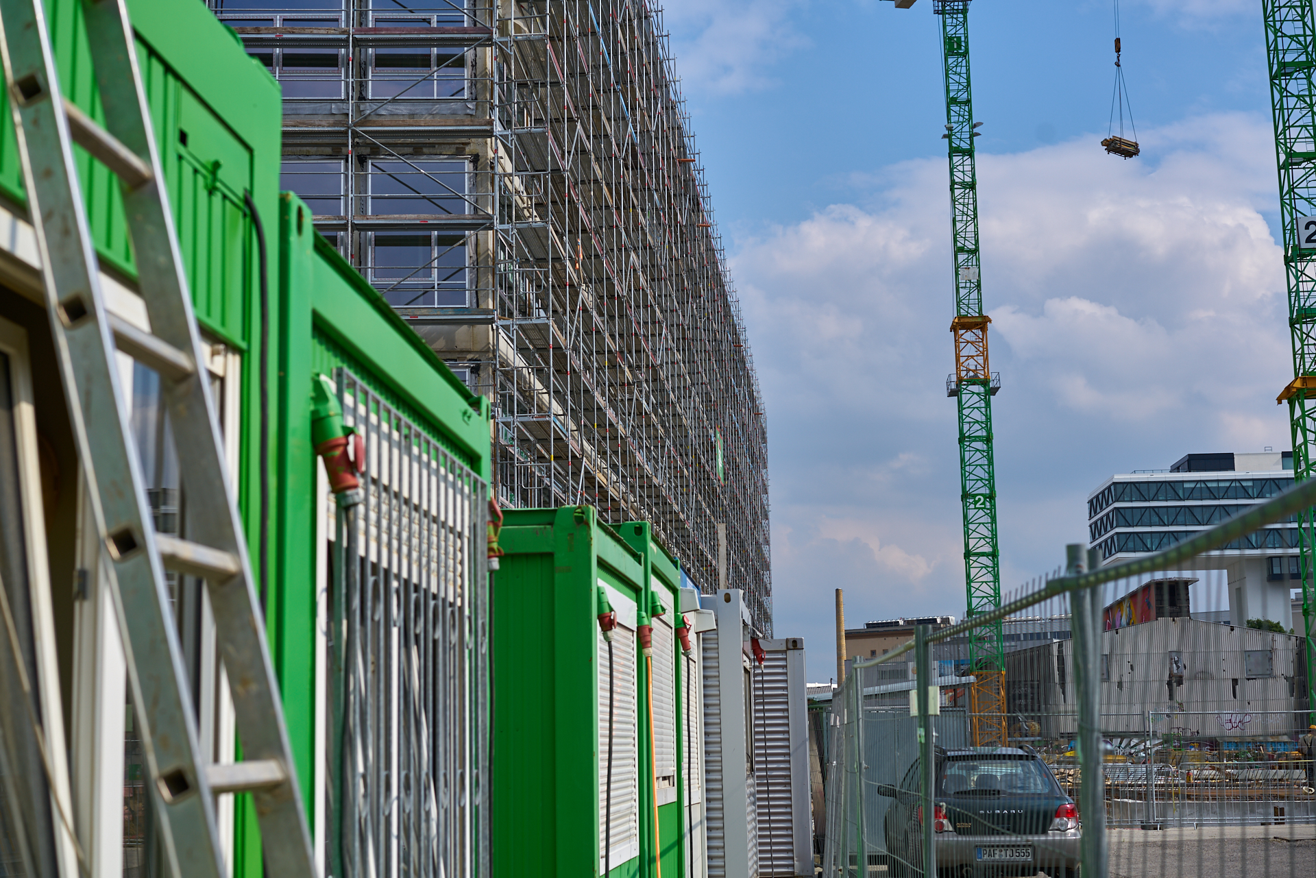 18.08.2015 -  Baustelle Werksgelände und WERK 3