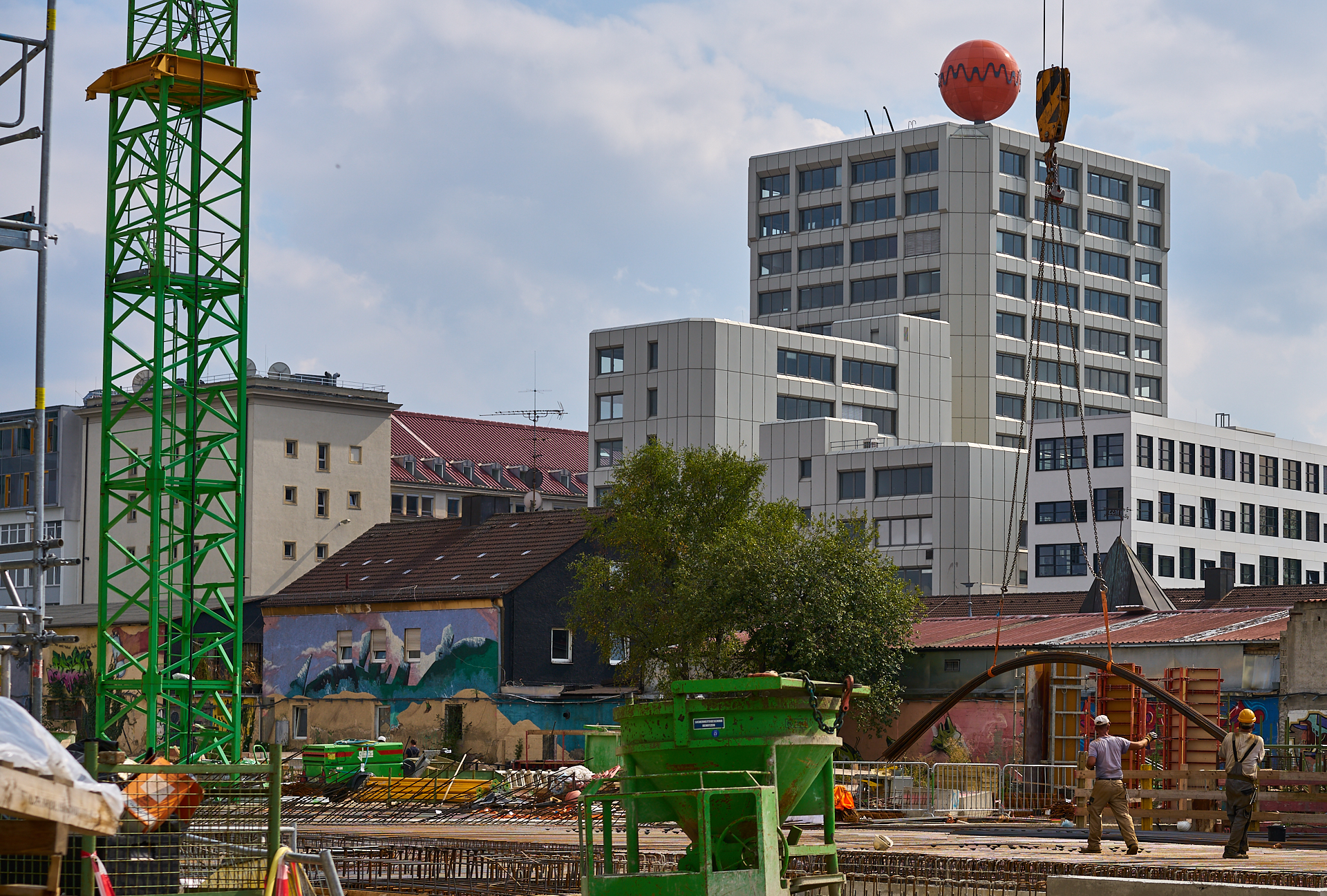 18.08.2015 -  Baustelle Werksgelände und WERK 3