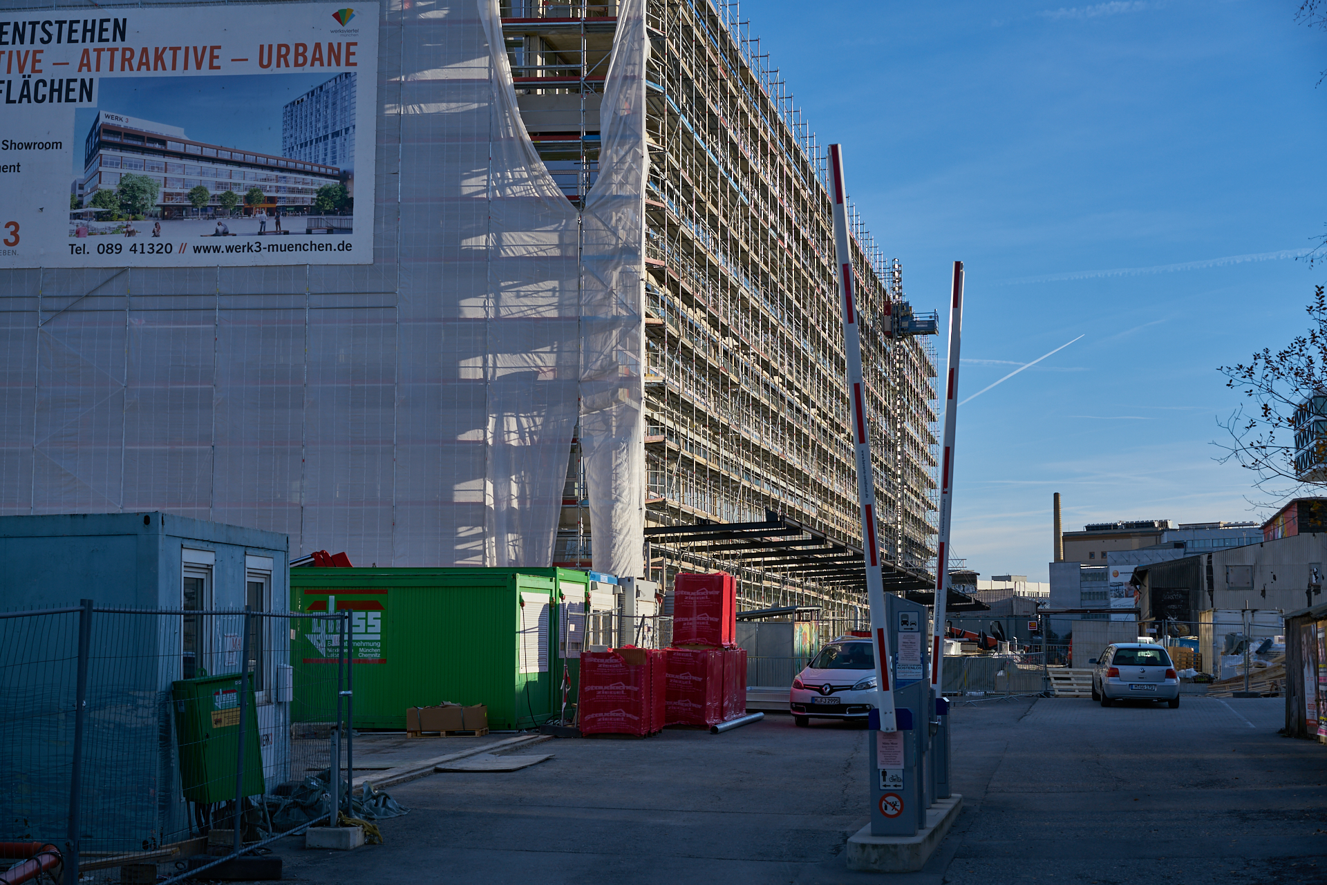 12.12.2016 - Das ATLAS Bürohochhaus im Umbau