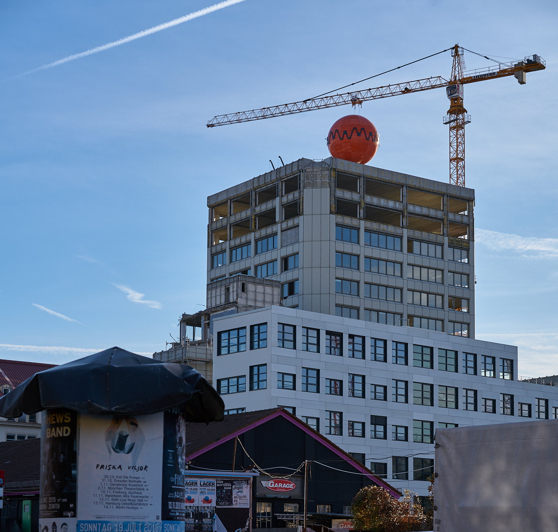 12.12.2016 - Das ATLAS Bürohochhaus im Umbau