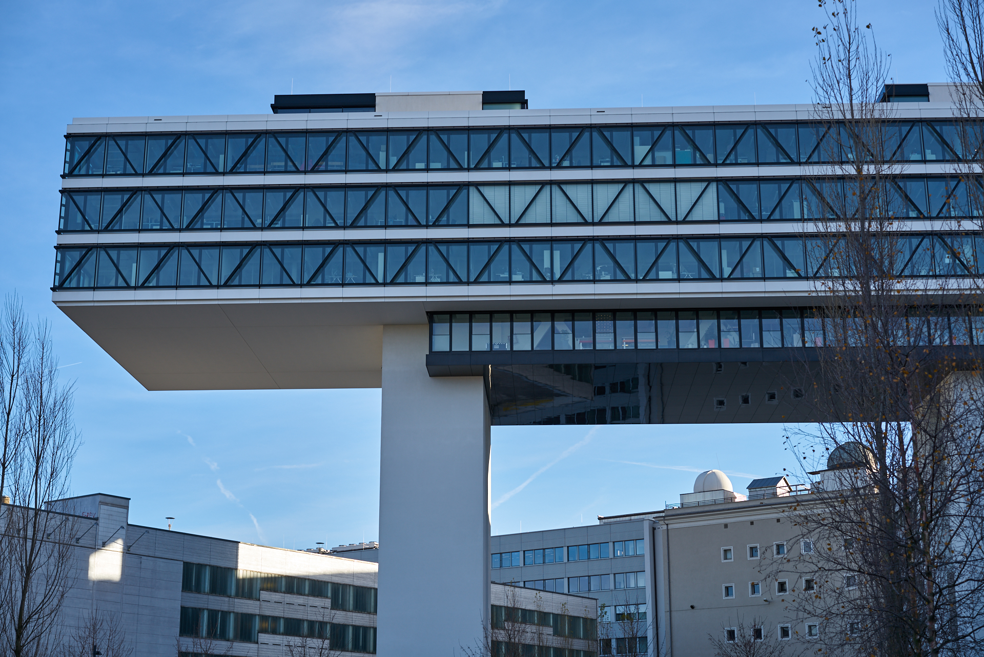 12.12.2016 - Das ATLAS Bürohochhaus im Umbau