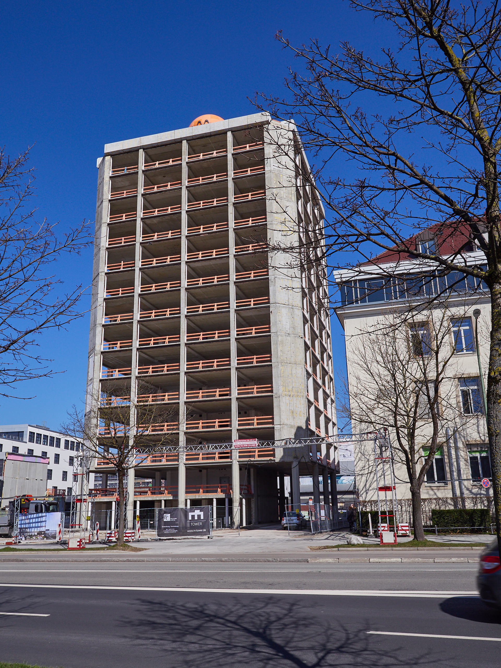 17.03.2019 - Das HIGHRISE-ONE wird gebaut.