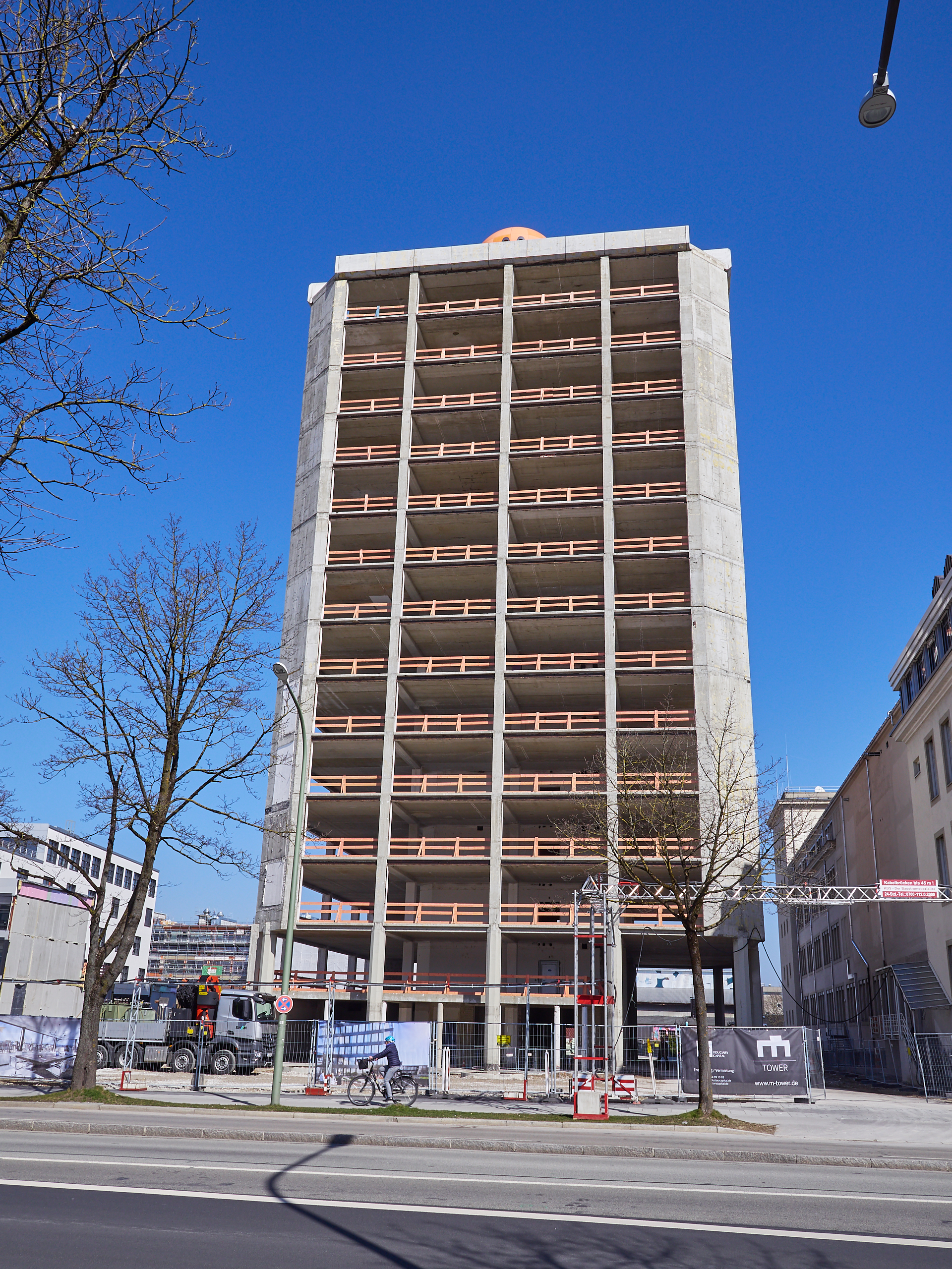 17.03.2019 - Das HIGHRISE-ONE wird gebaut.