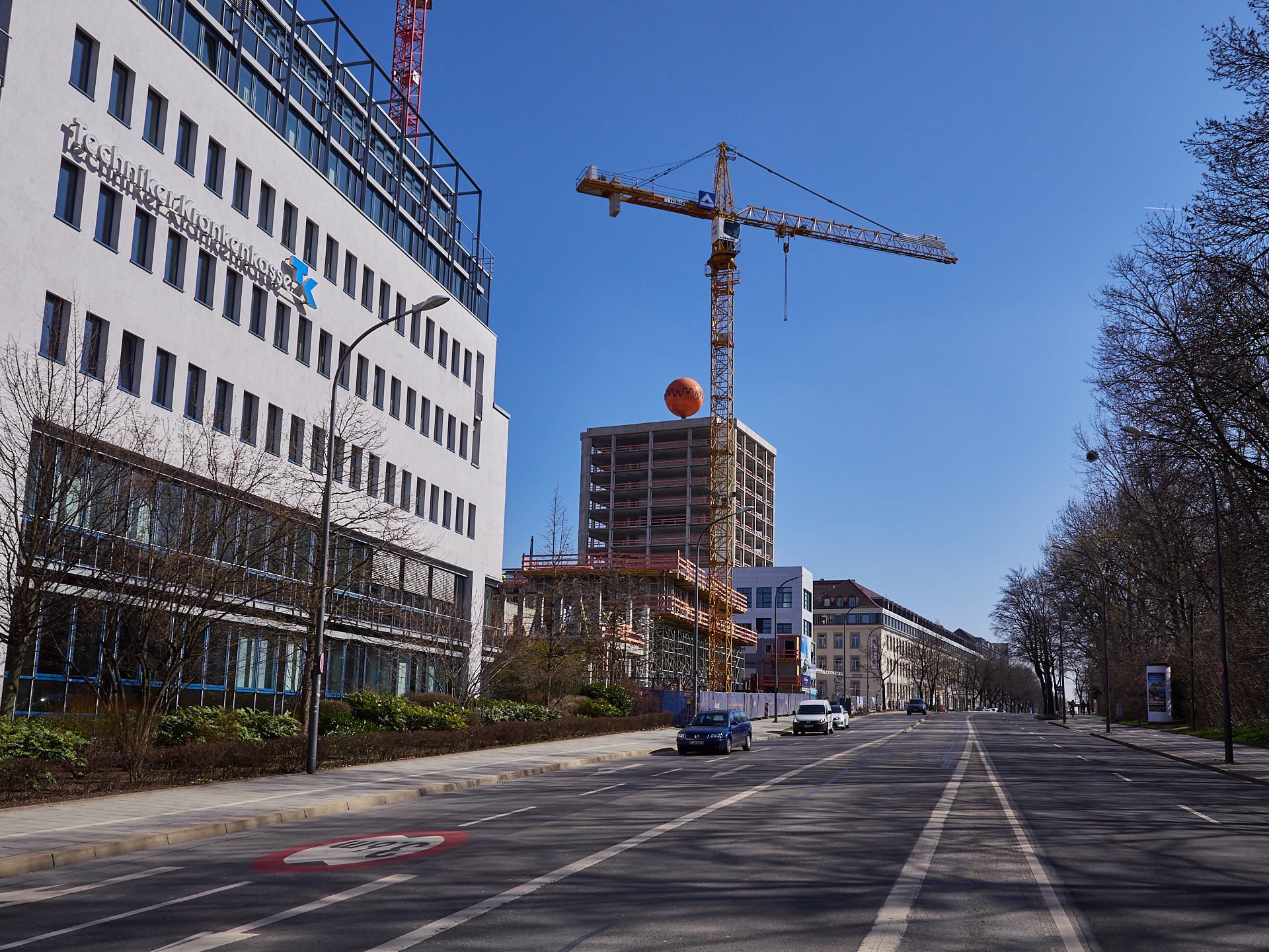 17.03.2019 - Das HIGHRISE-ONE wird gebaut.