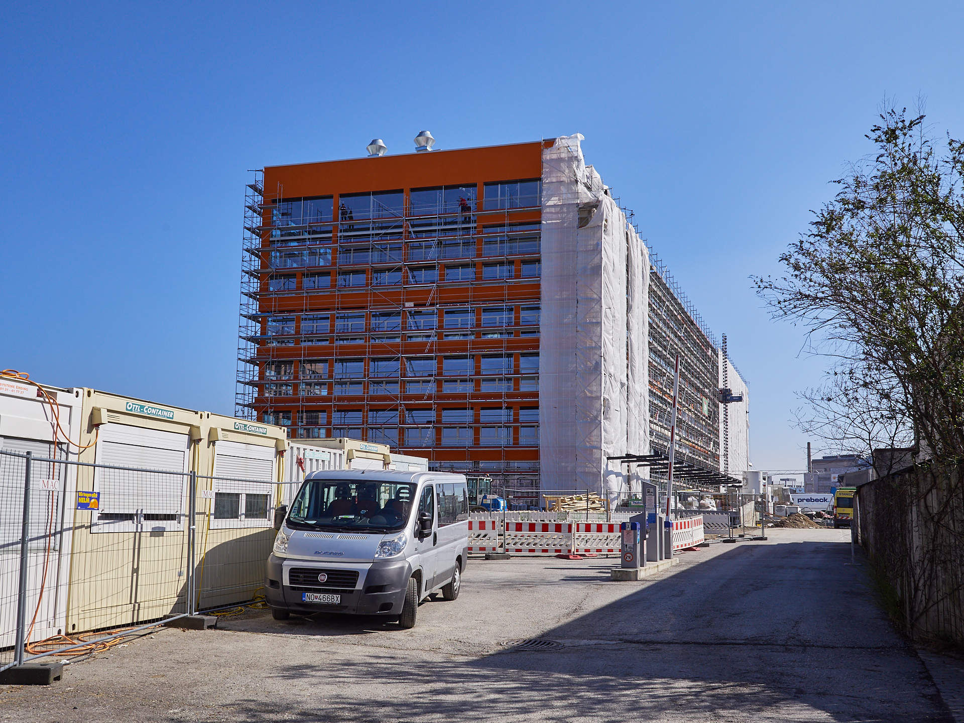 17.03.2019 - Das HIGHRISE-ONE wird gebaut.