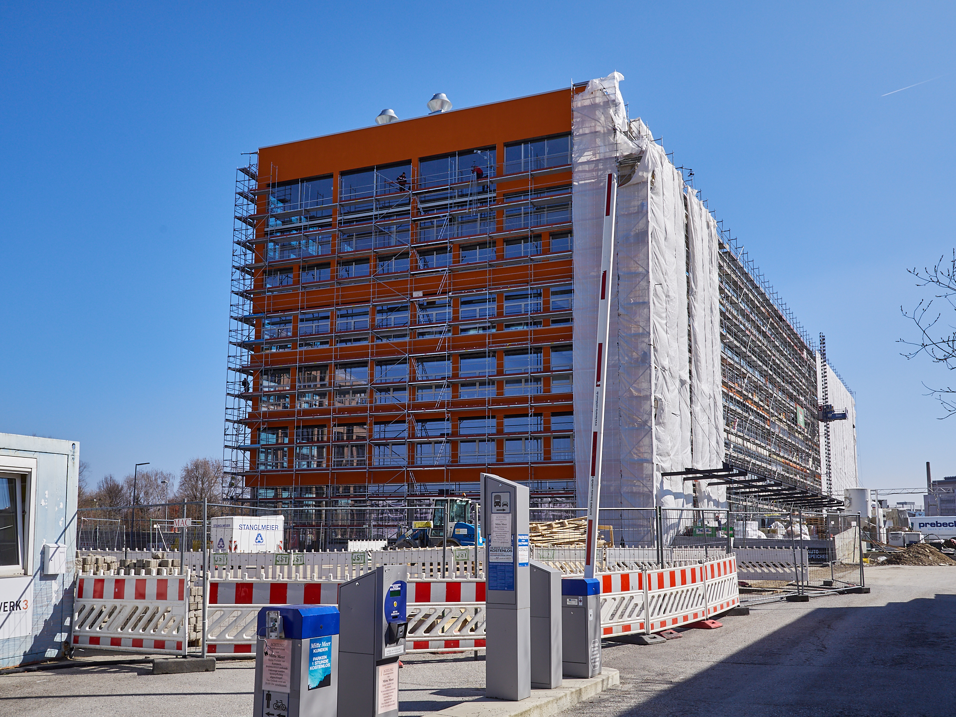 17.03.2019 - Das HIGHRISE-ONE wird gebaut.