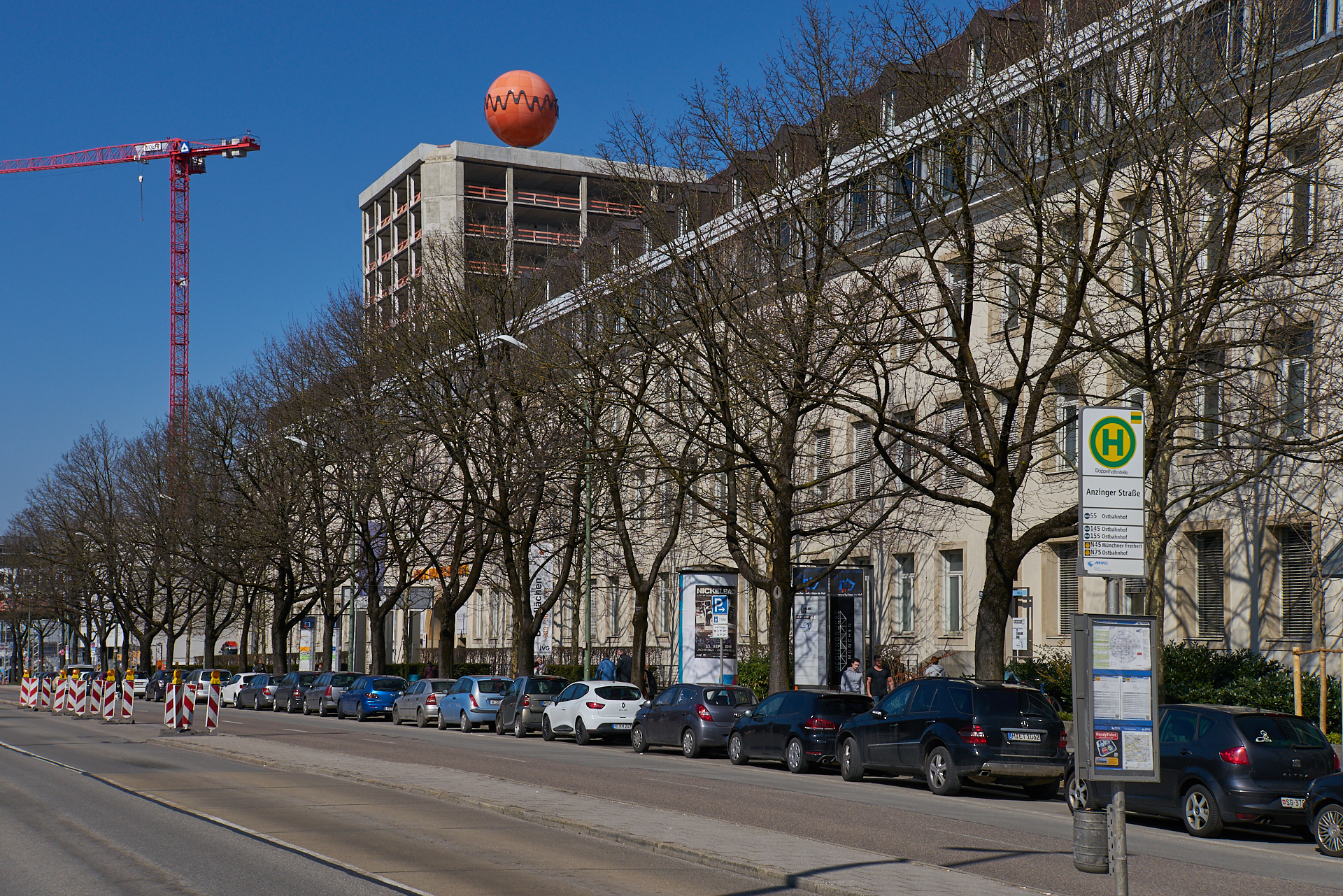 17.03.2019 - Das HIGHRISE-ONE wird gebaut.