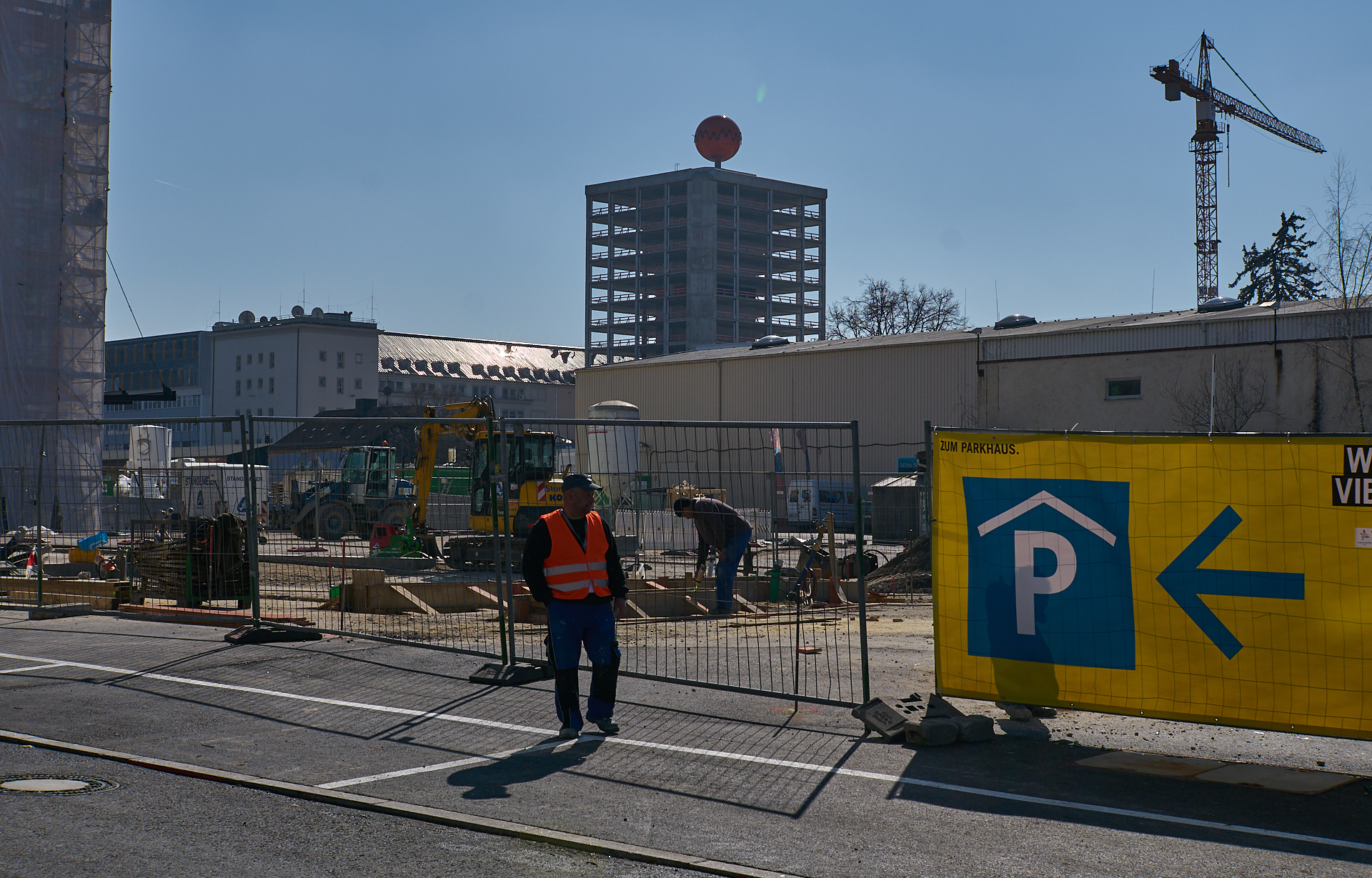 17.03.2019 - Das HIGHRISE-ONE wird gebaut.