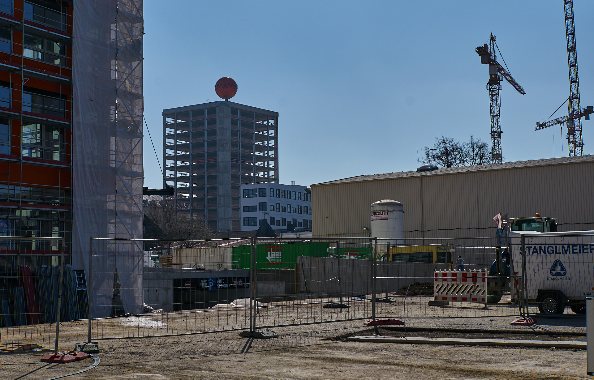 17.03.2019 - Das HIGHRISE-ONE wird gebaut.