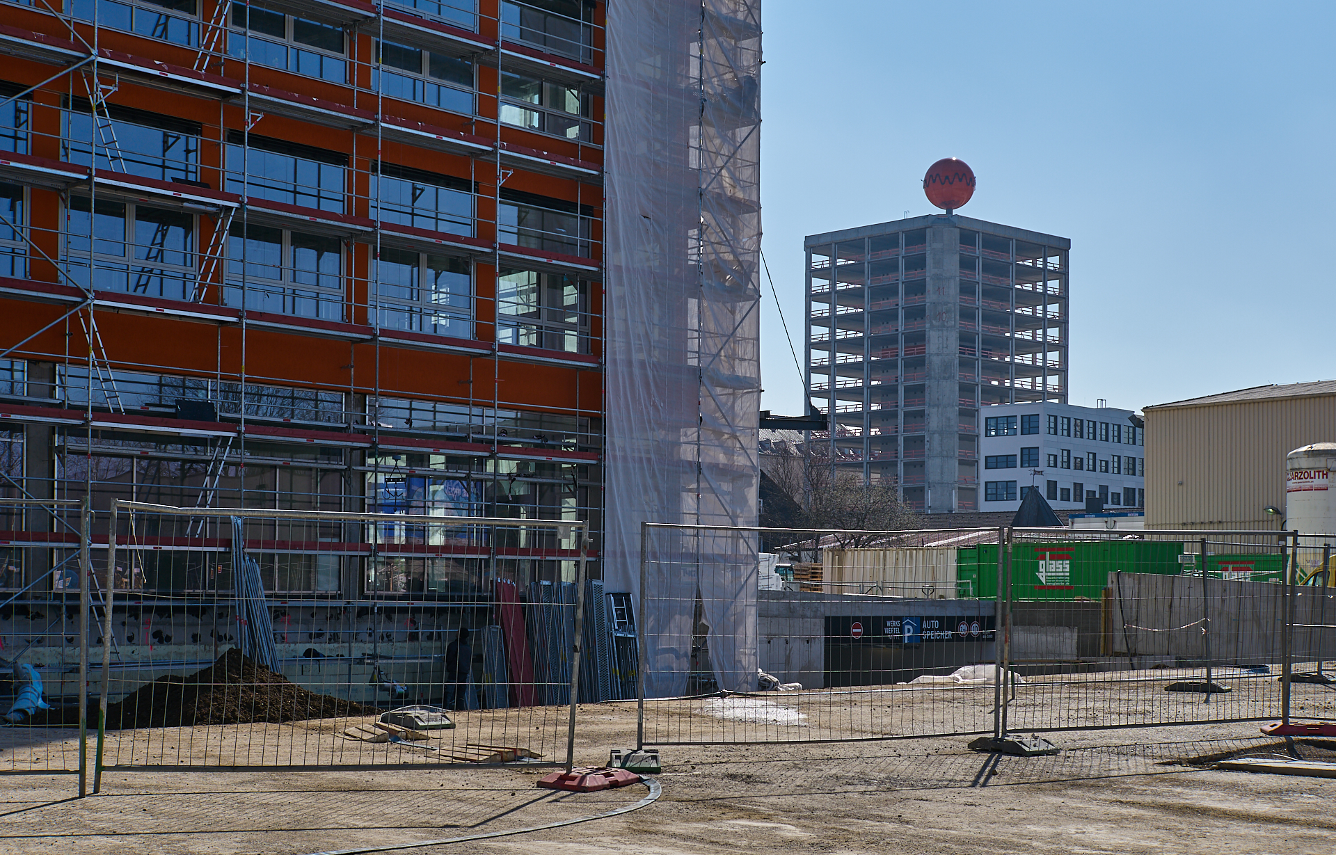 17.03.2019 - Das HIGHRISE-ONE wird gebaut.