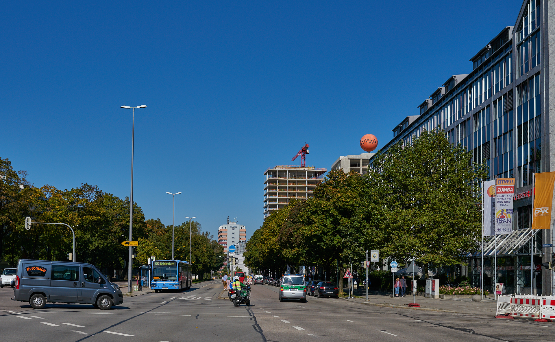 29.09.2016 - Rundgang um das Baugelände ATLAS und HIGHRISE-ONE