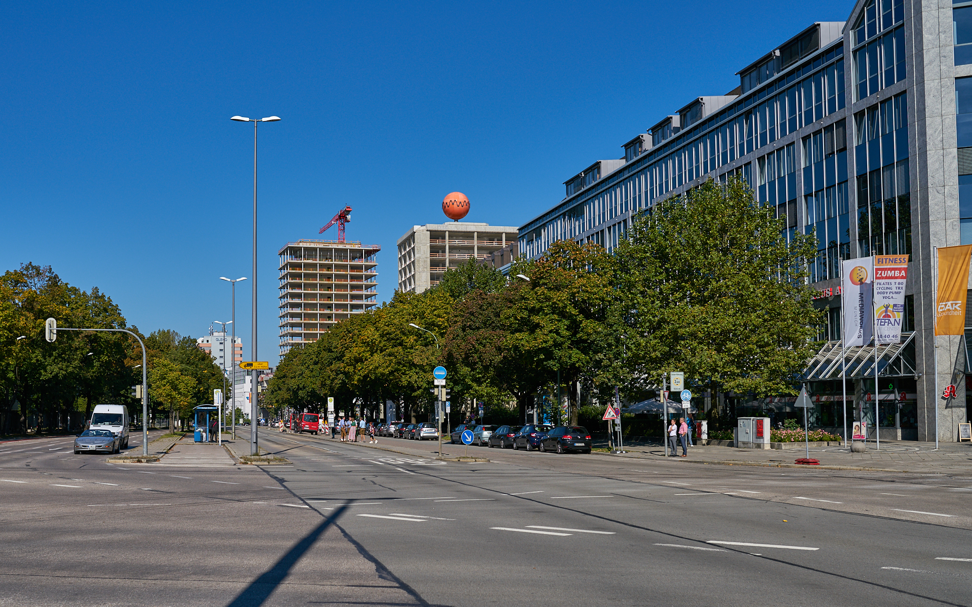 29.09.2016 - Rundgang um das Baugelände ATLAS und HIGHRISE-ONE
