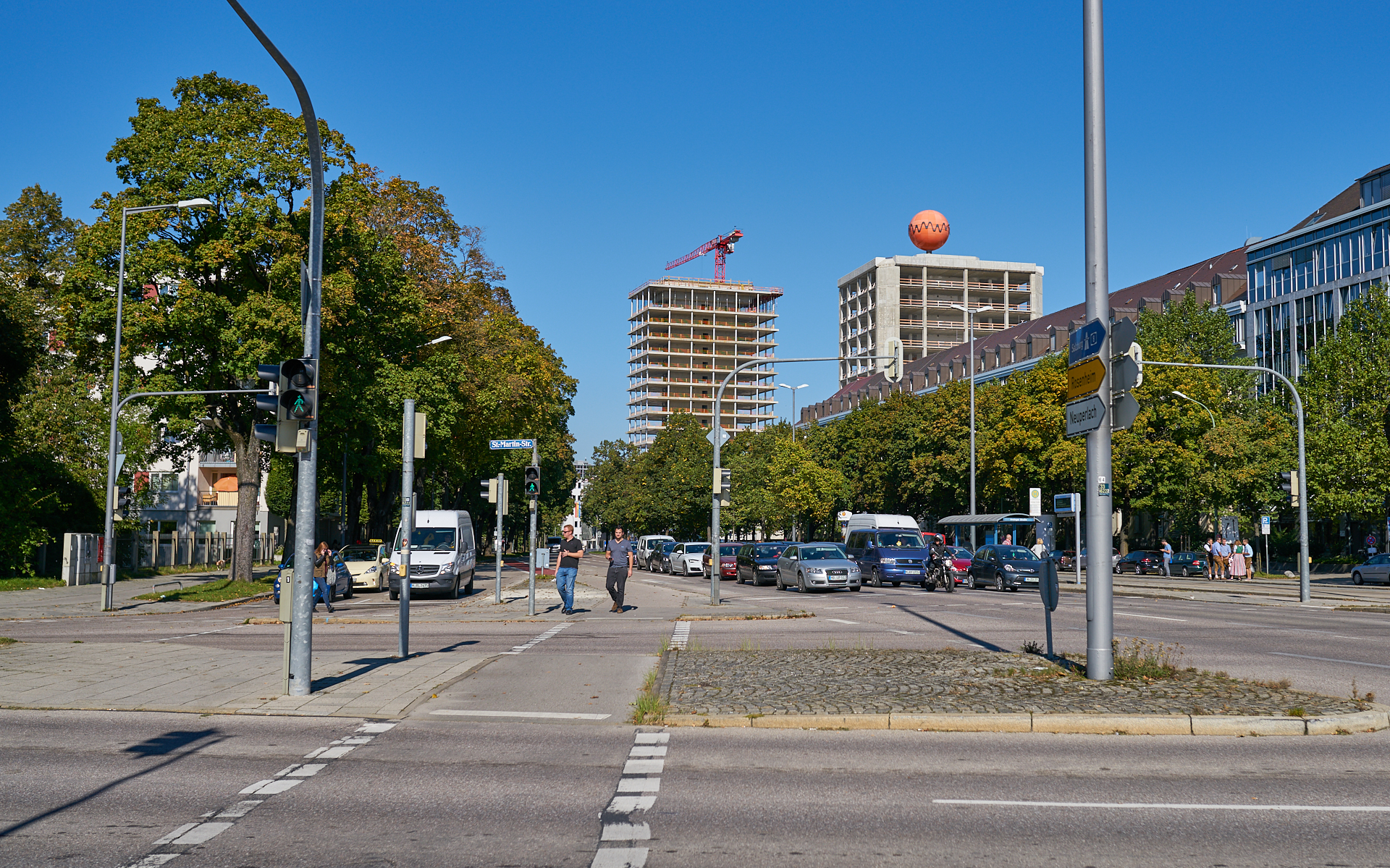 29.09.2016 - Rundgang um das Baugelände ATLAS und HIGHRISE-ONE