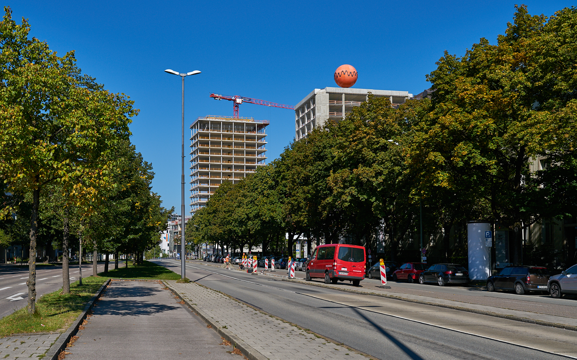 29.09.2016 - Rundgang um das Baugelände ATLAS und HIGHRISE-ONE