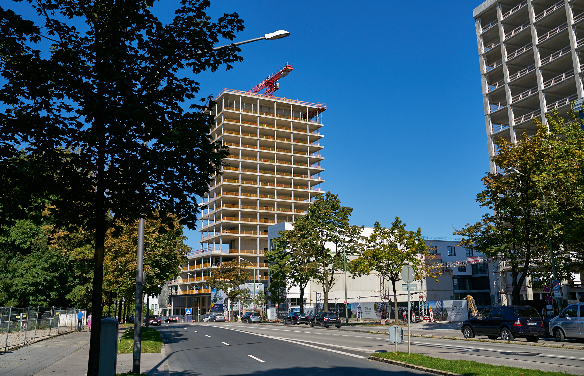 29.09.2016 - Rundgang um das Baugelände ATLAS und HIGHRISE-ONE