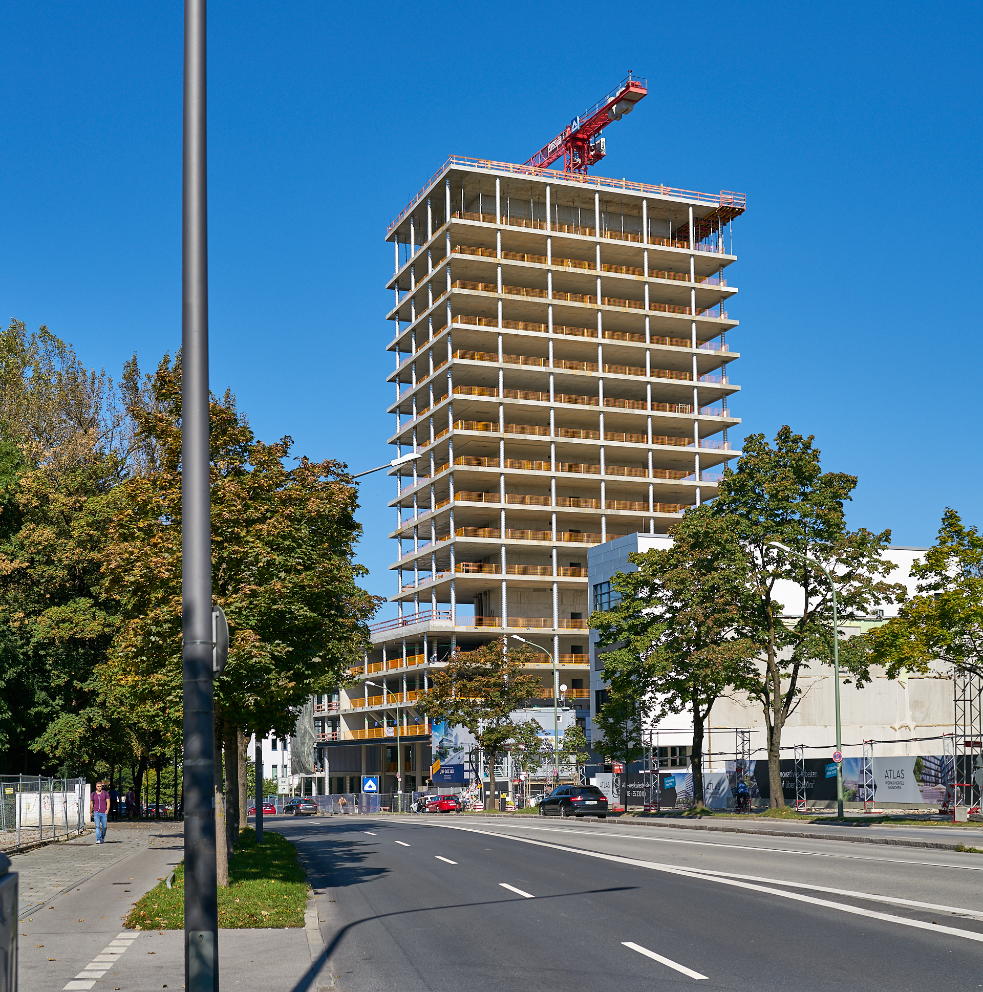 29.09.2016 - Rundgang um das Baugelände ATLAS und HIGHRISE-ONE
