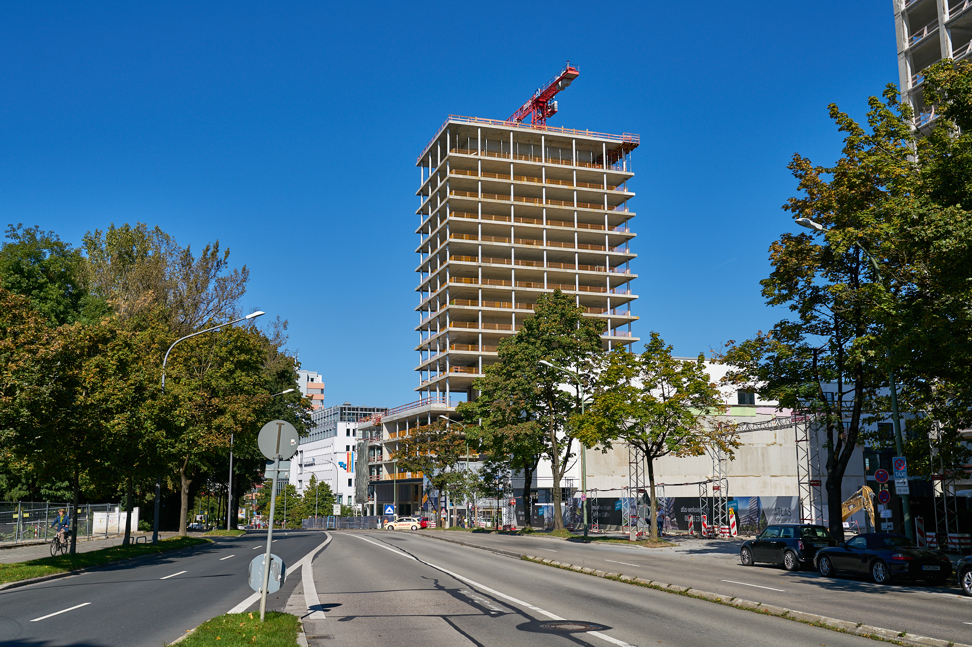 29.09.2016 - Rundgang um das Baugelände ATLAS und HIGHRISE-ONE