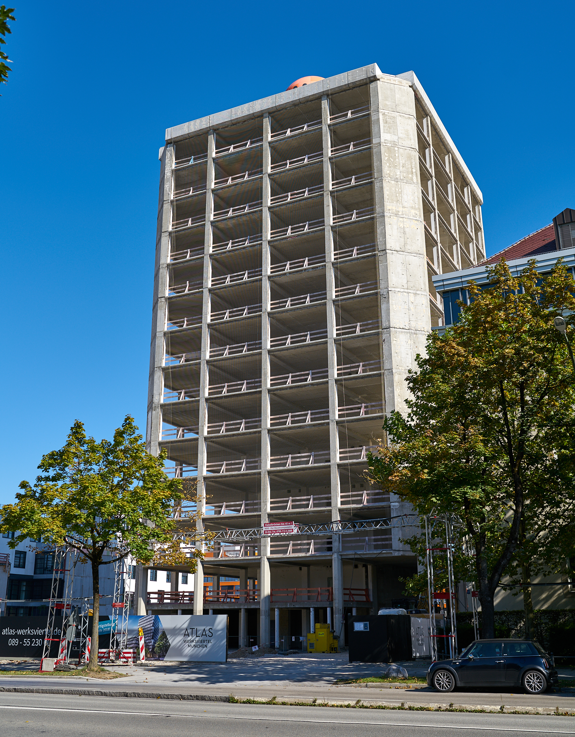 29.09.2016 - Rundgang um das Baugelände ATLAS und HIGHRISE-ONE