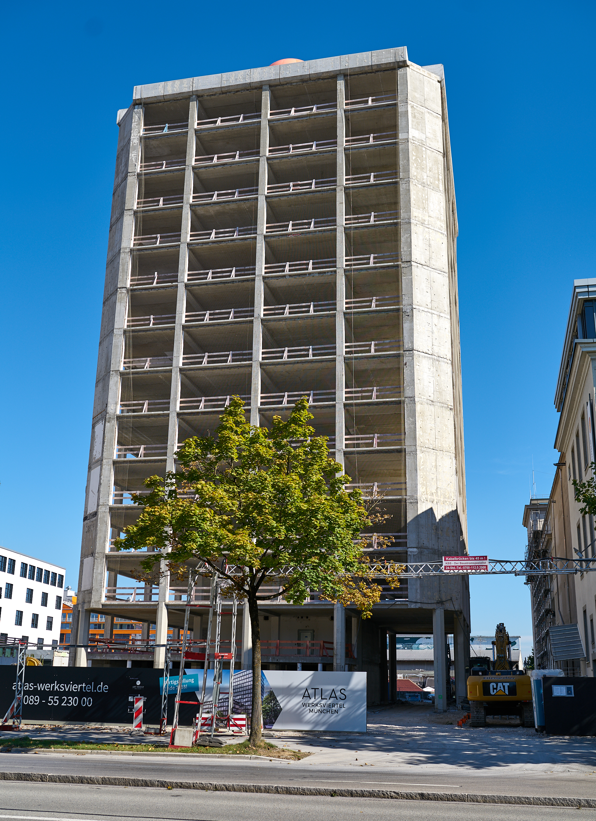 29.09.2016 - Rundgang um das Baugelände ATLAS und HIGHRISE-ONE