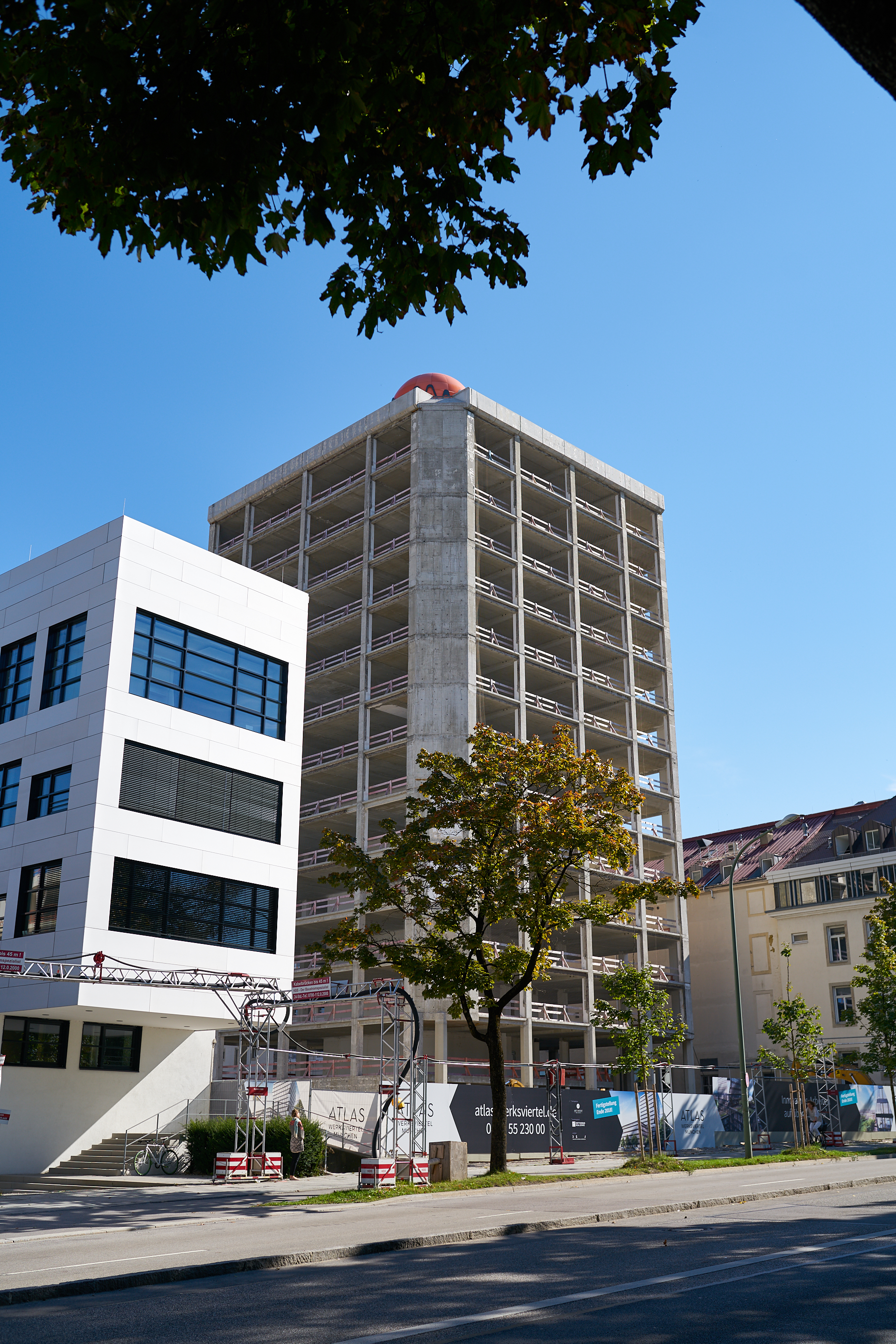 29.09.2016 - Rundgang um das Baugelände ATLAS und HIGHRISE-ONE