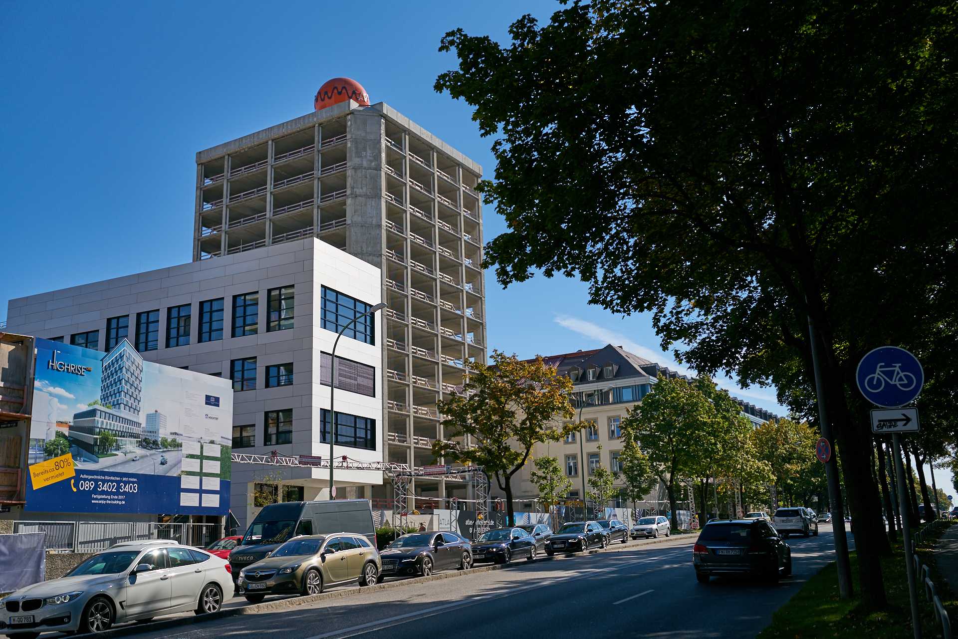 29.09.2016 - Rundgang um das Baugelände ATLAS und HIGHRISE-ONE