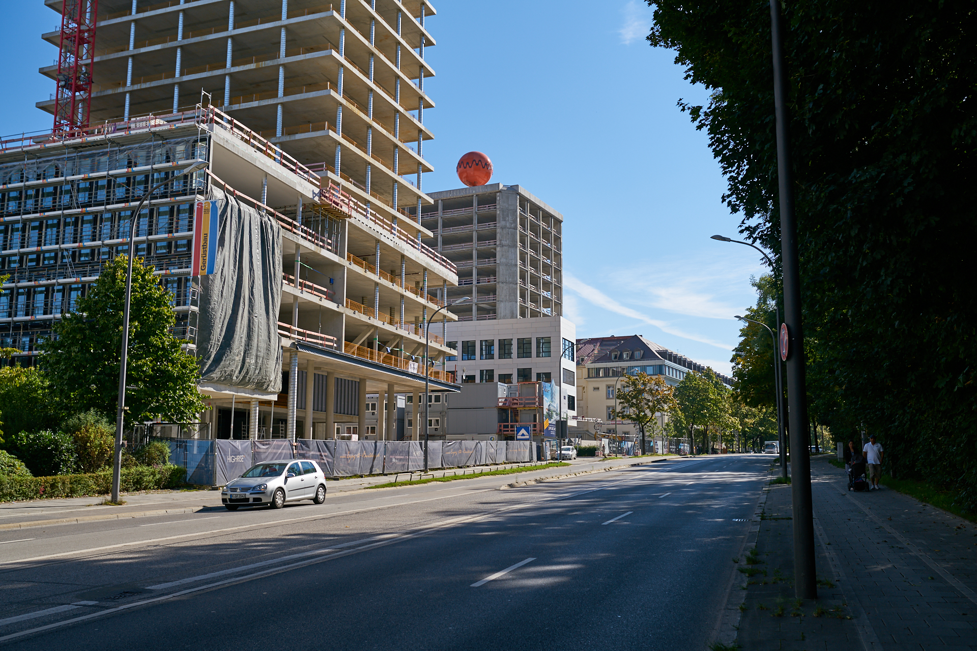 29.09.2016 - Rundgang um das Baugelände ATLAS und HIGHRISE-ONE