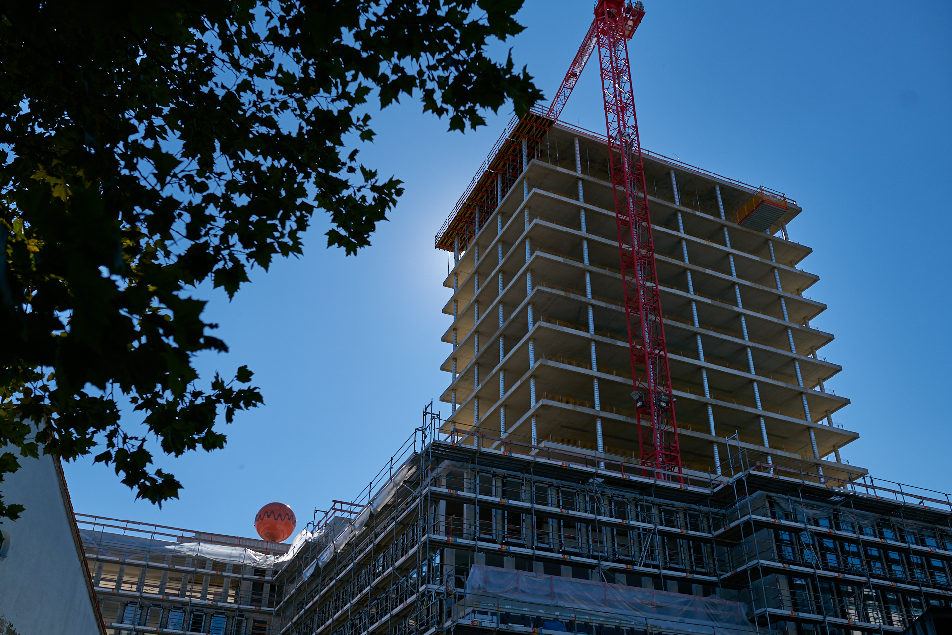 29.09.2016 - Rundgang um das Baugelände ATLAS und HIGHRISE-ONE