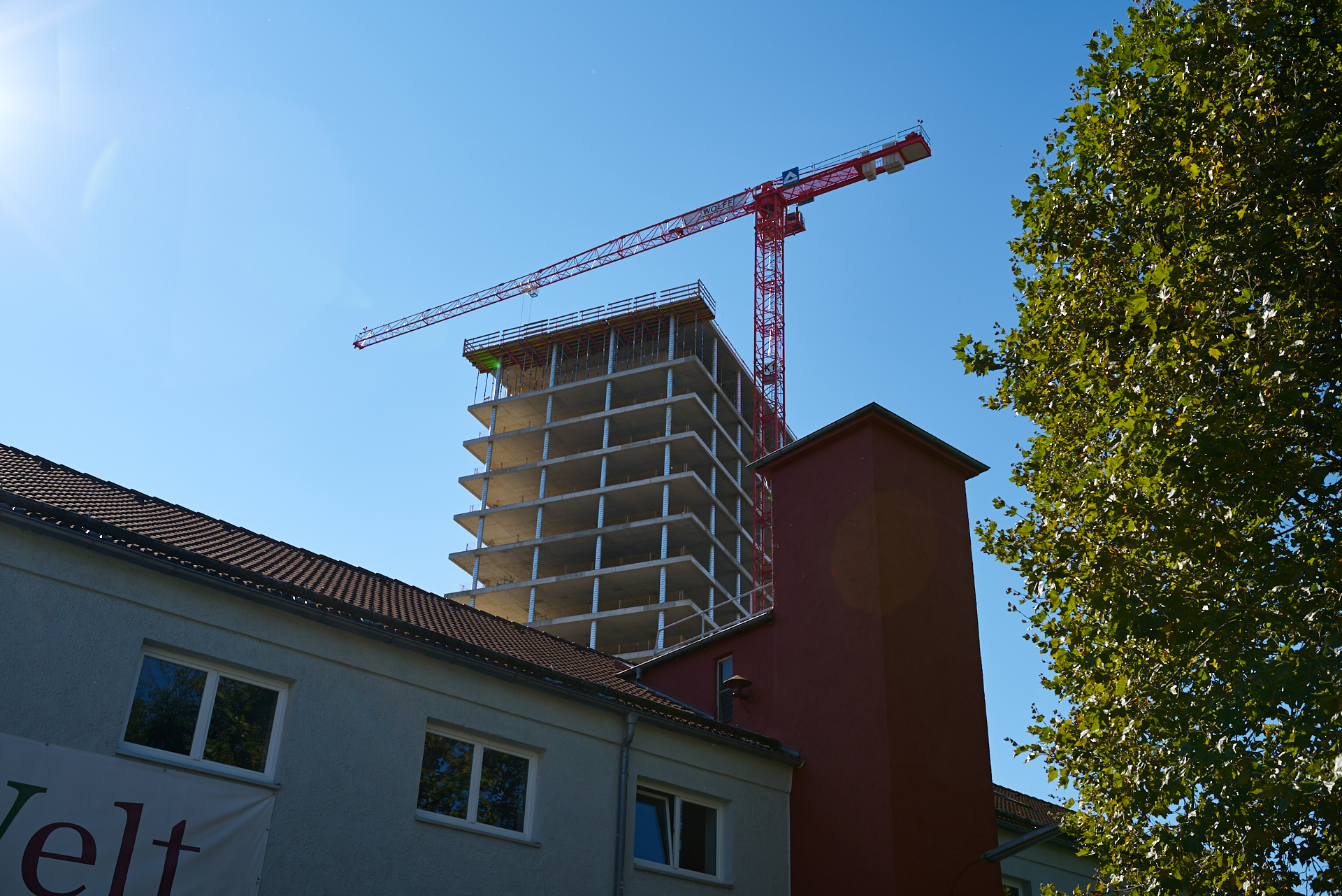 29.09.2016 - Rundgang um das Baugelände ATLAS und HIGHRISE-ONE