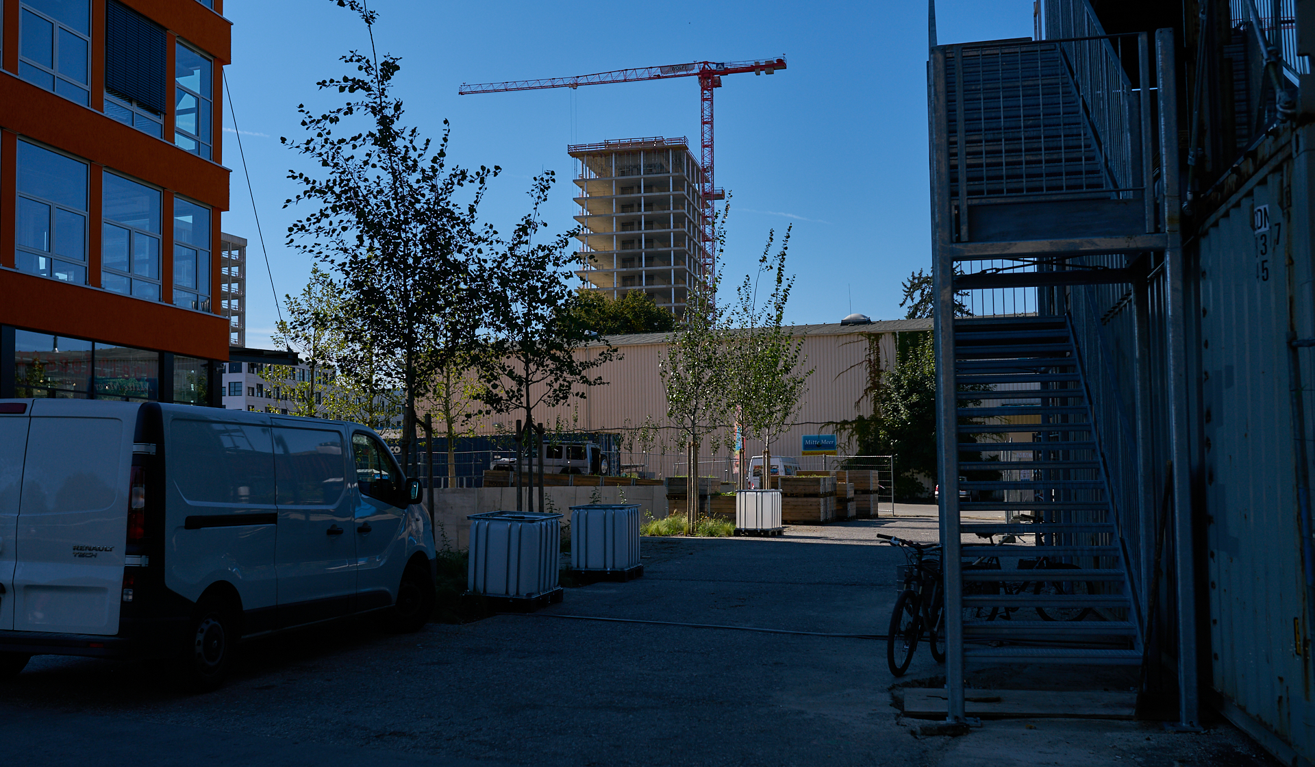 29.09.2016 - Rundgang um das Baugelände ATLAS und HIGHRISE-ONE