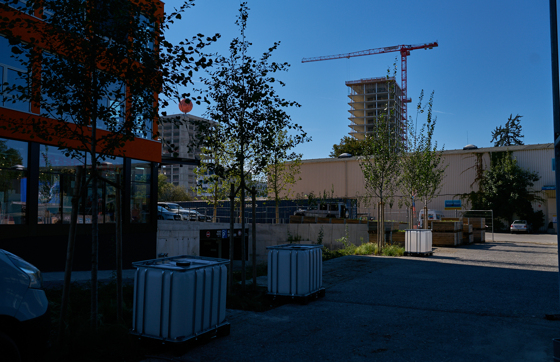 29.09.2016 - Rundgang um das Baugelände ATLAS und HIGHRISE-ONE