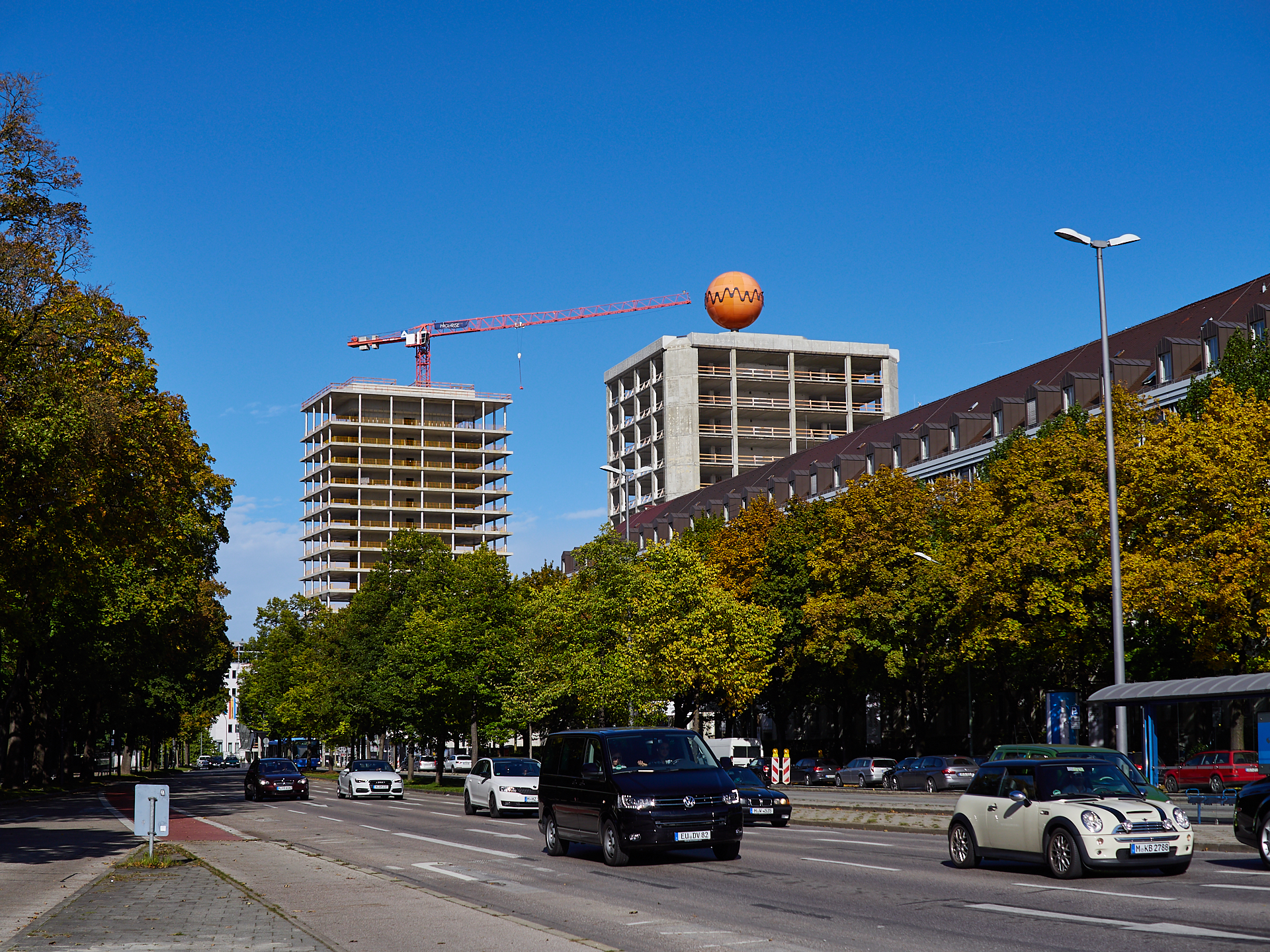 15.10.2016 - HIGHRISE-one und ATLAS ohne Fassaden