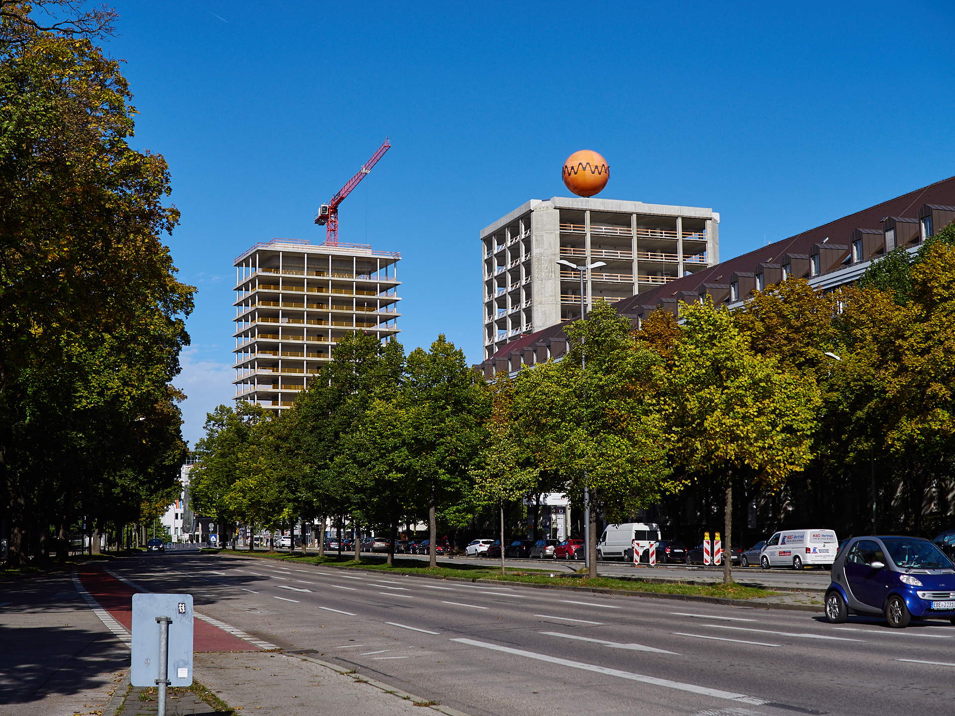 15.10.2016 - HIGHRISE-one und ATLAS ohne Fassaden