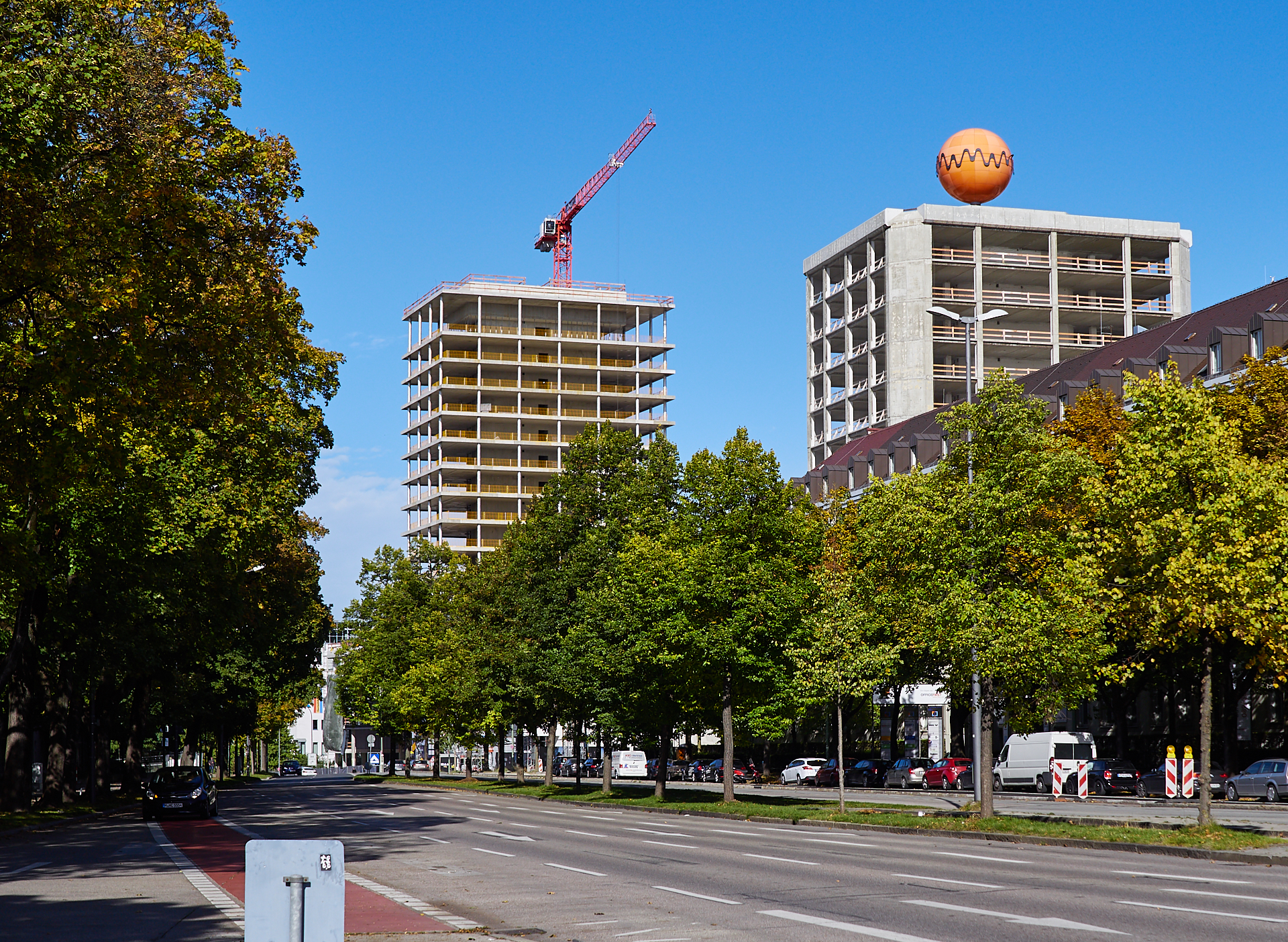 15.10.2016 - HIGHRISE-one und ATLAS ohne Fassaden