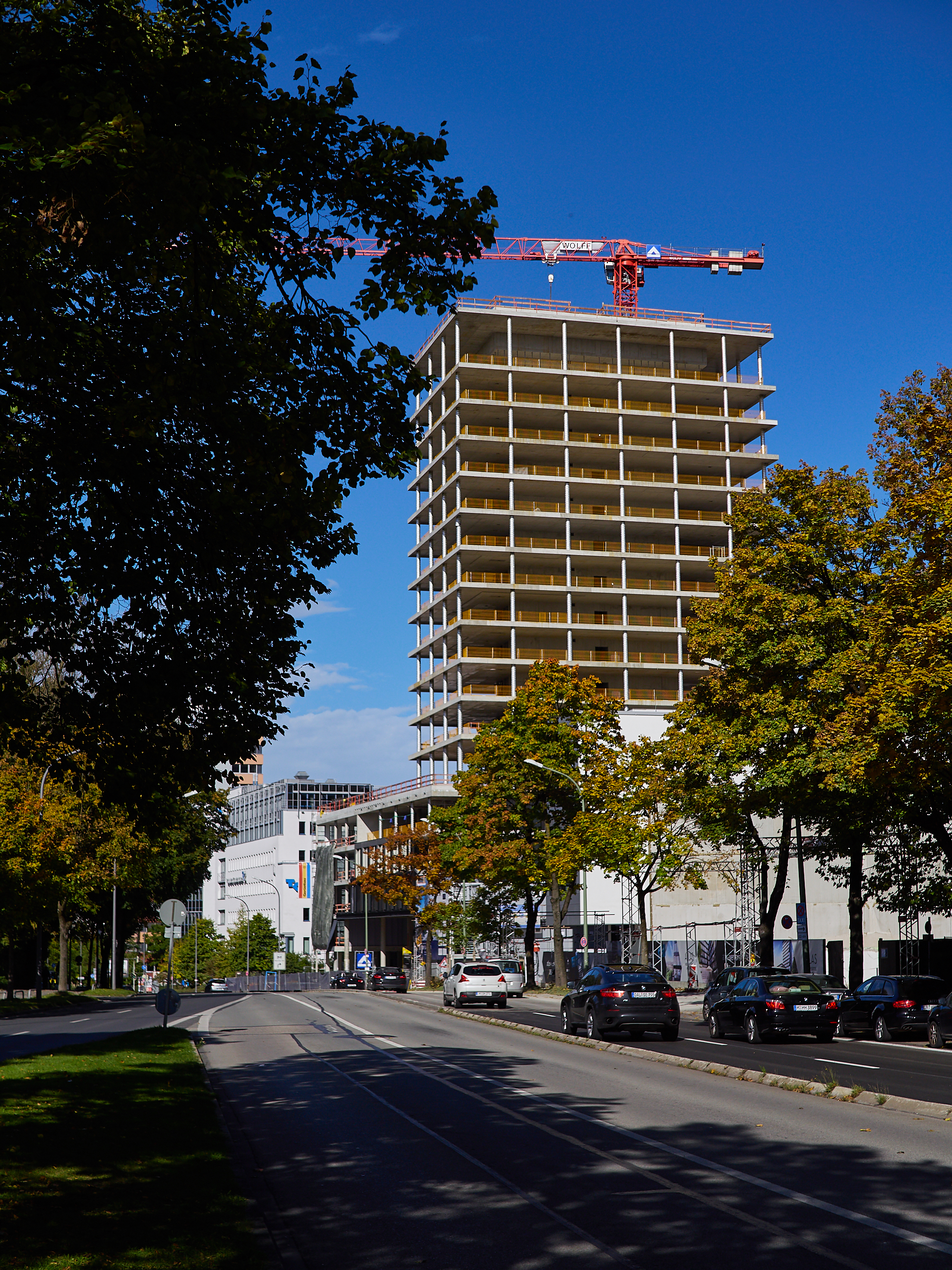 15.10.2016 - HIGHRISE-one und ATLAS ohne Fassaden