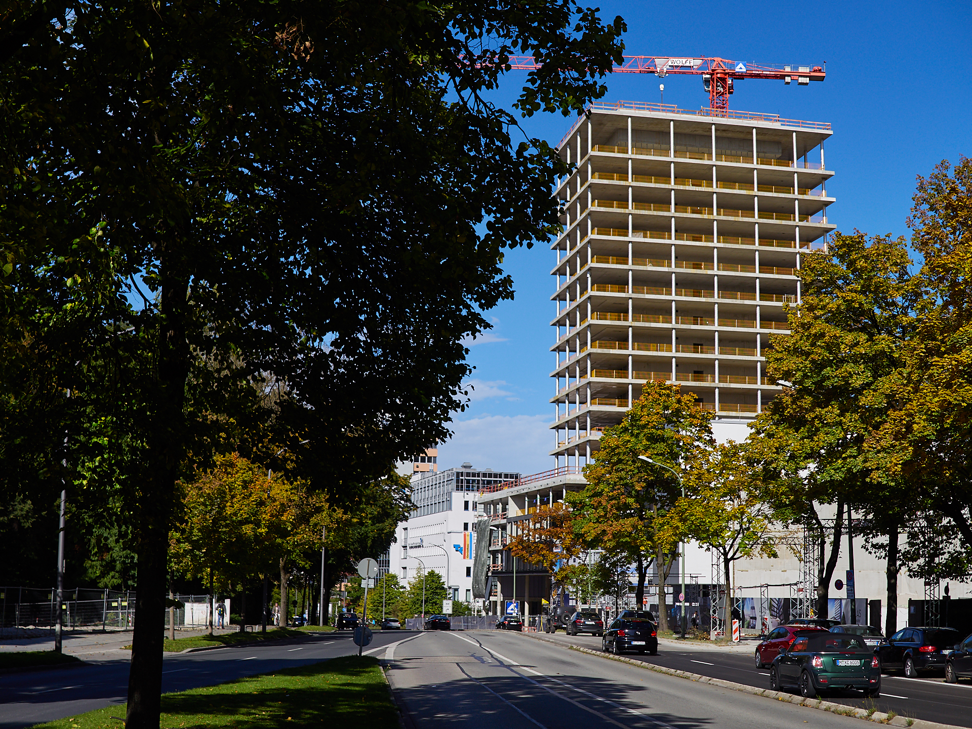 15.10.2016 - HIGHRISE-one und ATLAS ohne Fassaden
