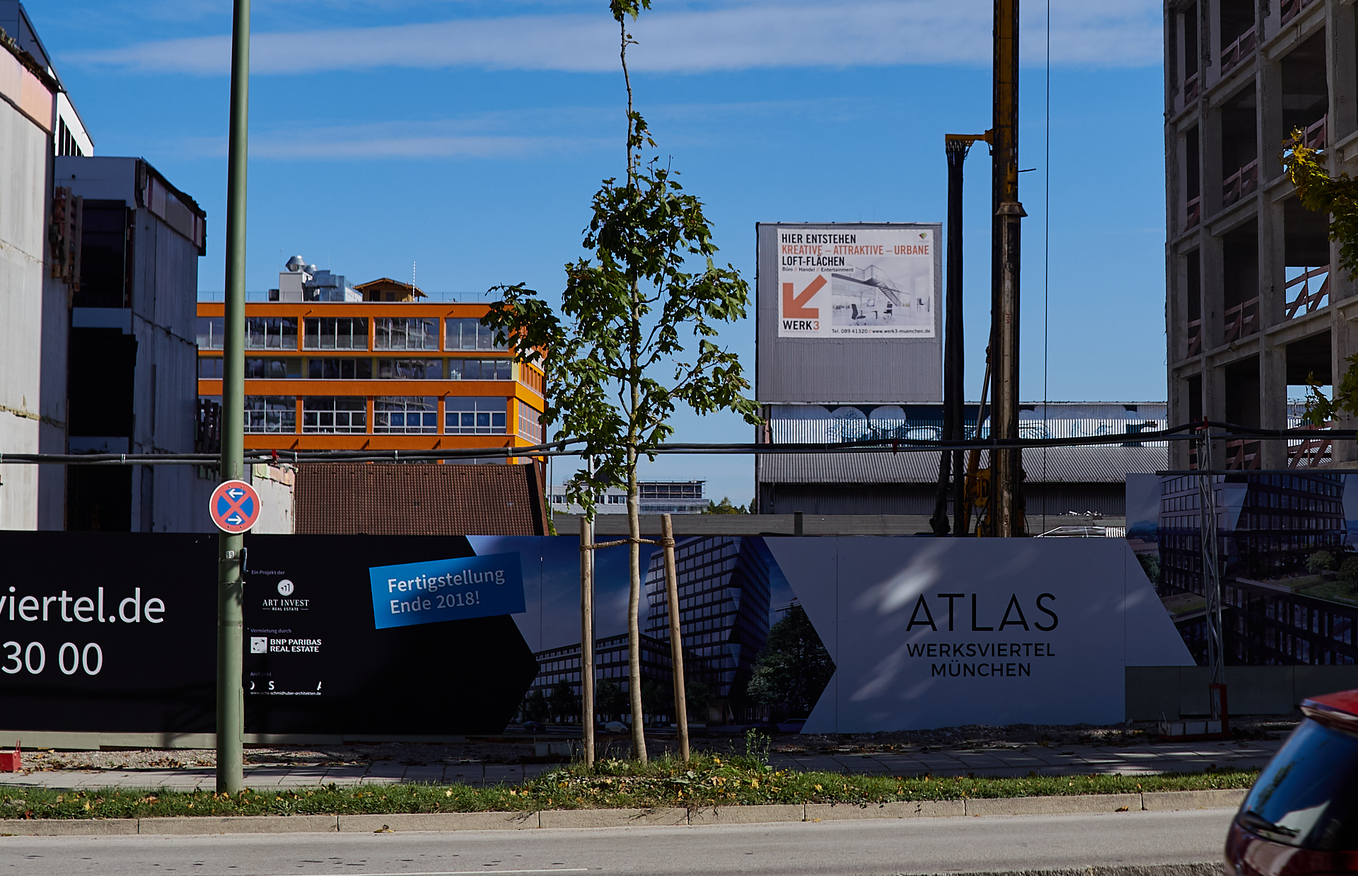 15.10.2016 - HIGHRISE-one und ATLAS ohne Fassaden
