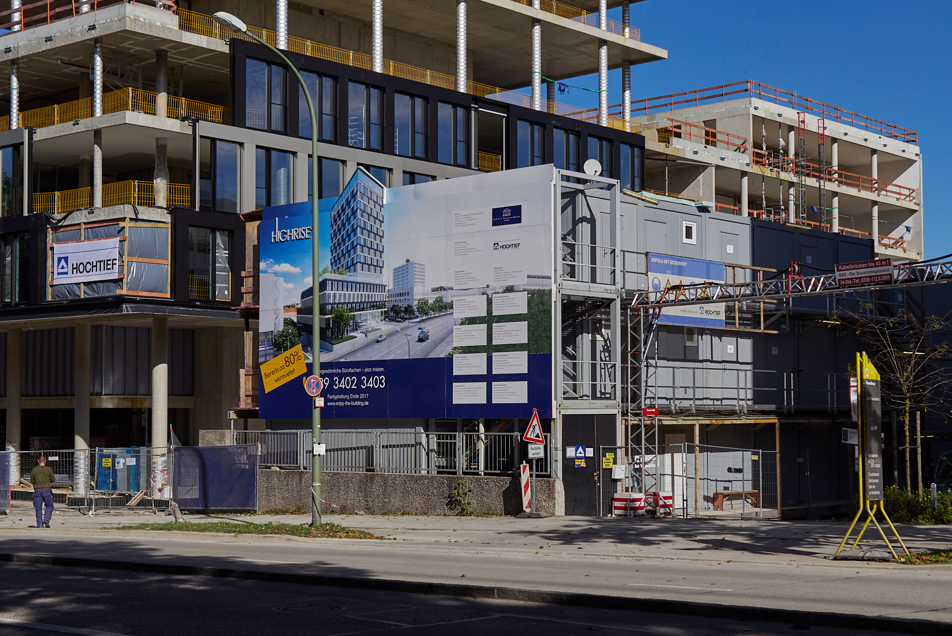 15.10.2016 - HIGHRISE-one und ATLAS ohne Fassaden