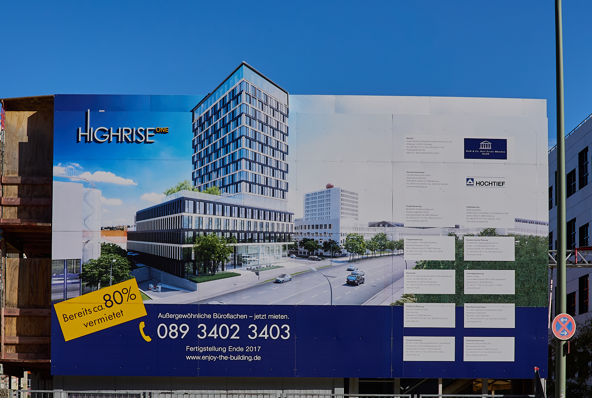 15.10.2016 - HIGHRISE-one und ATLAS ohne Fassaden