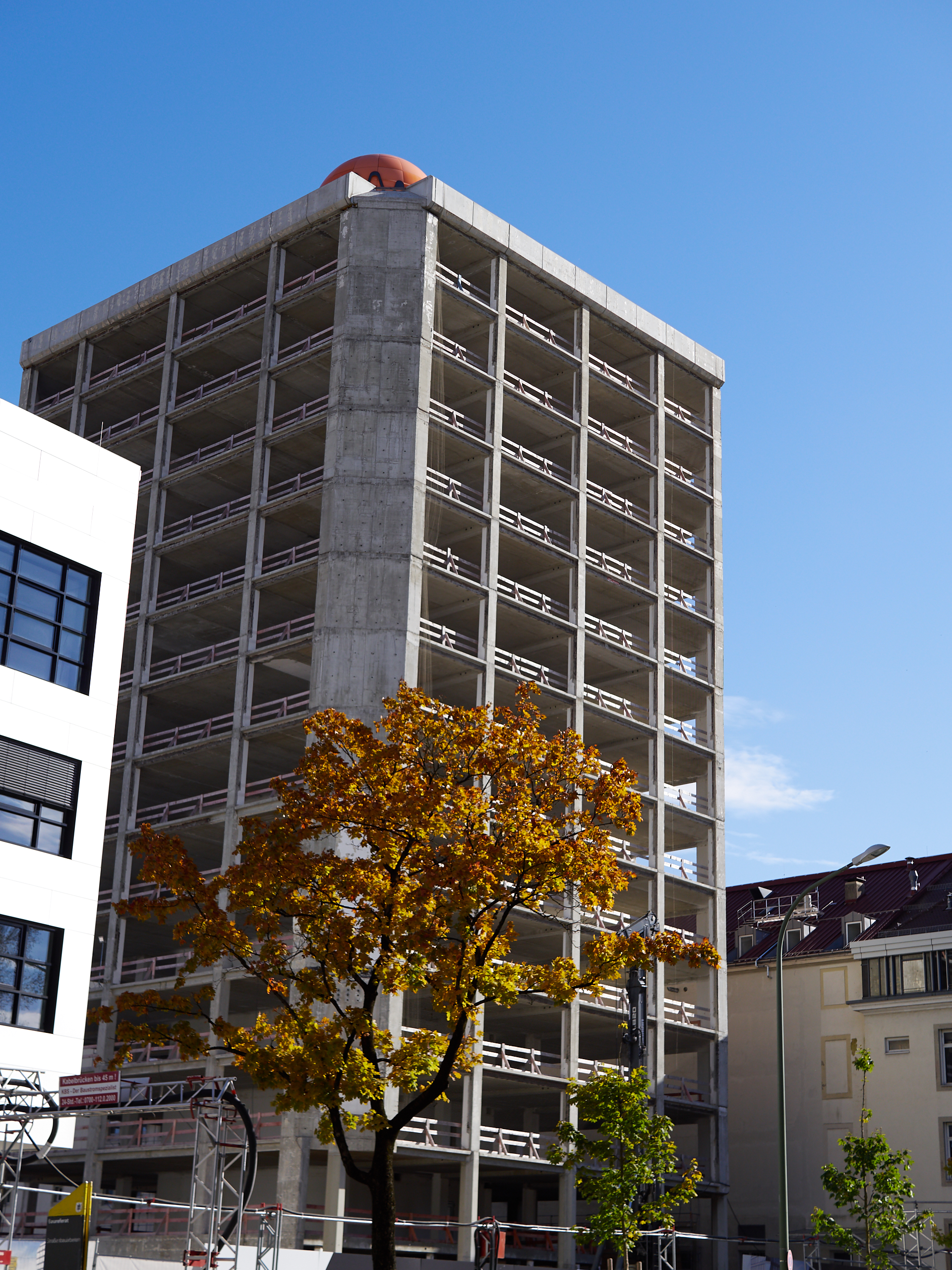 15.10.2016 - HIGHRISE-one und ATLAS ohne Fassaden